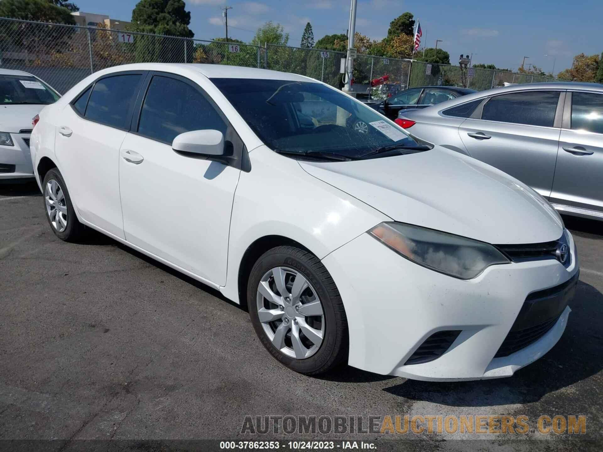 5YFBURHE6FP277588 TOYOTA COROLLA 2015