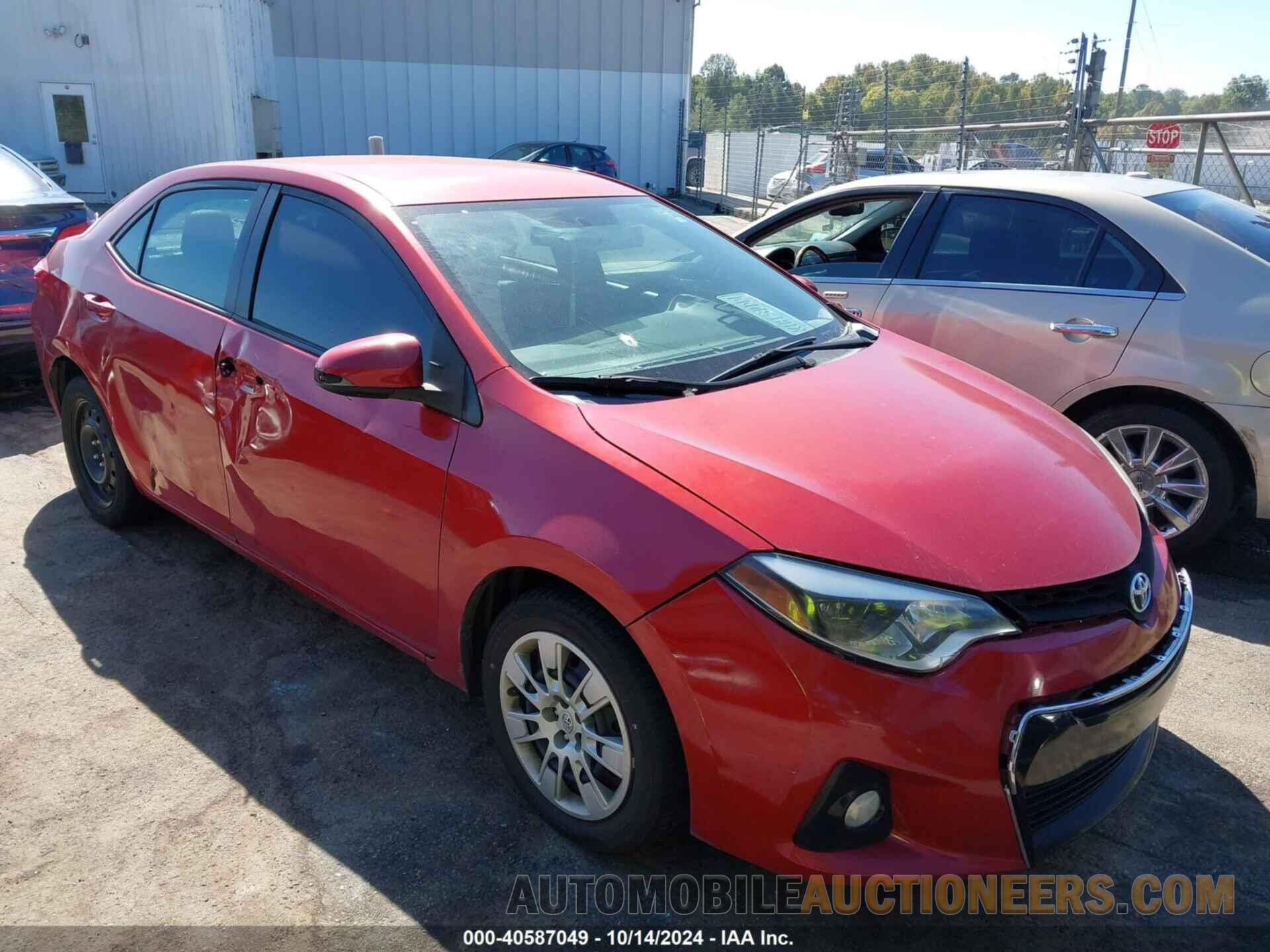 5YFBURHE6FP279342 TOYOTA COROLLA 2015