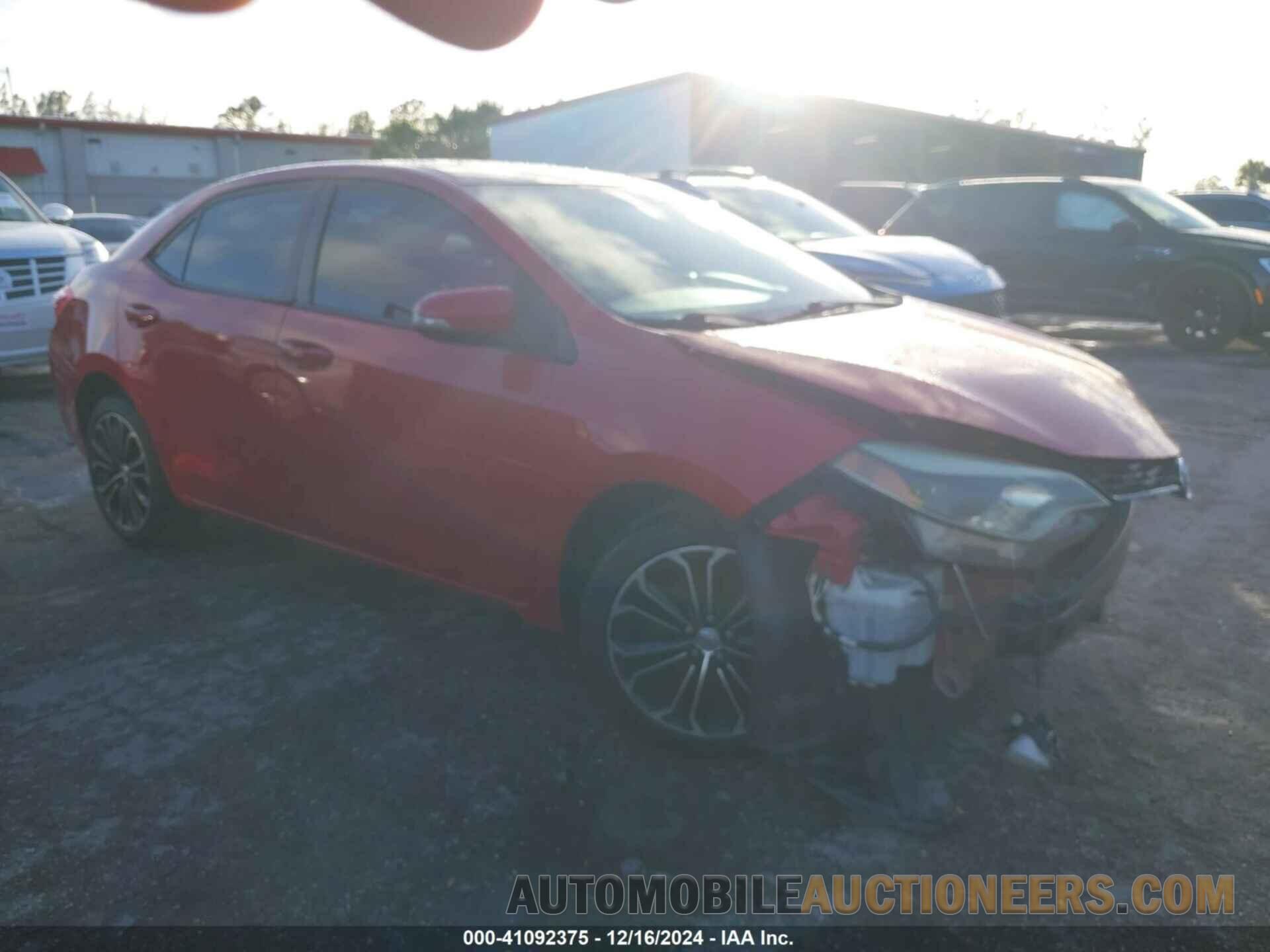 5YFBURHE6FP283116 TOYOTA COROLLA 2015