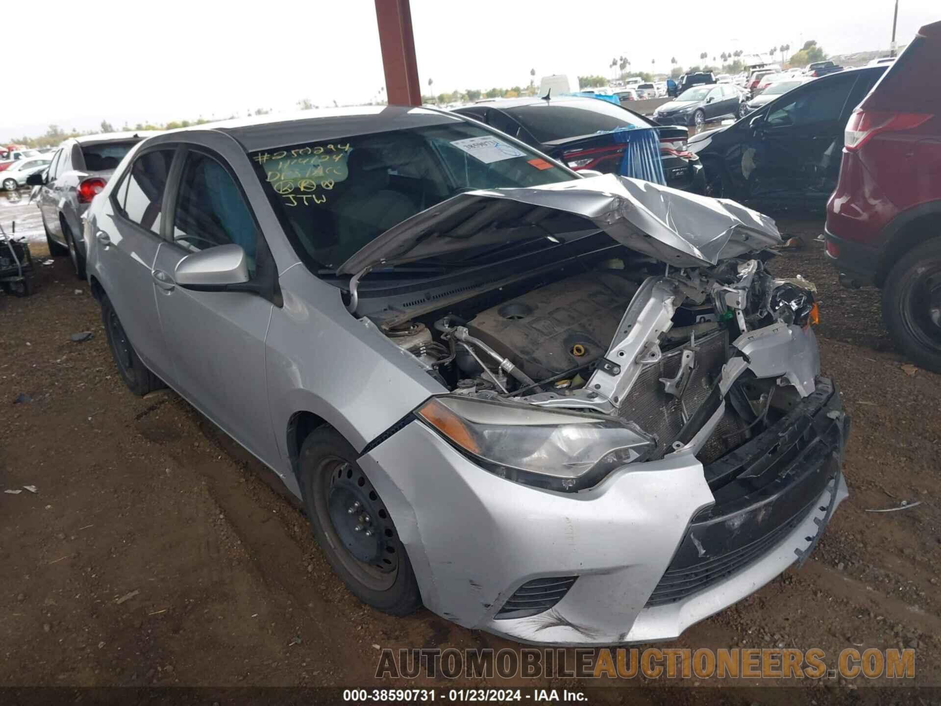 5YFBURHE6FP285223 TOYOTA COROLLA 2015