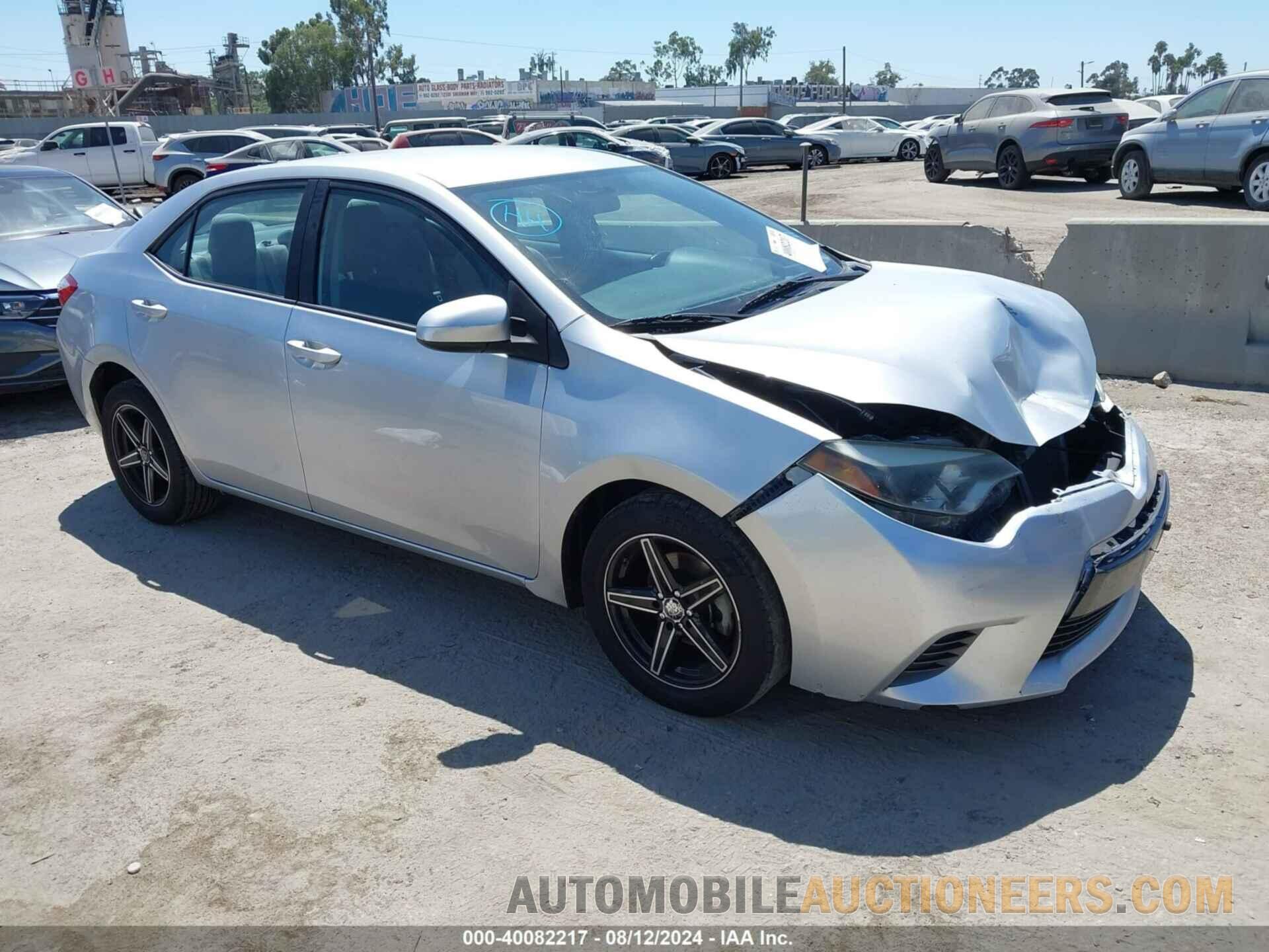 5YFBURHE6FP289384 TOYOTA COROLLA 2015