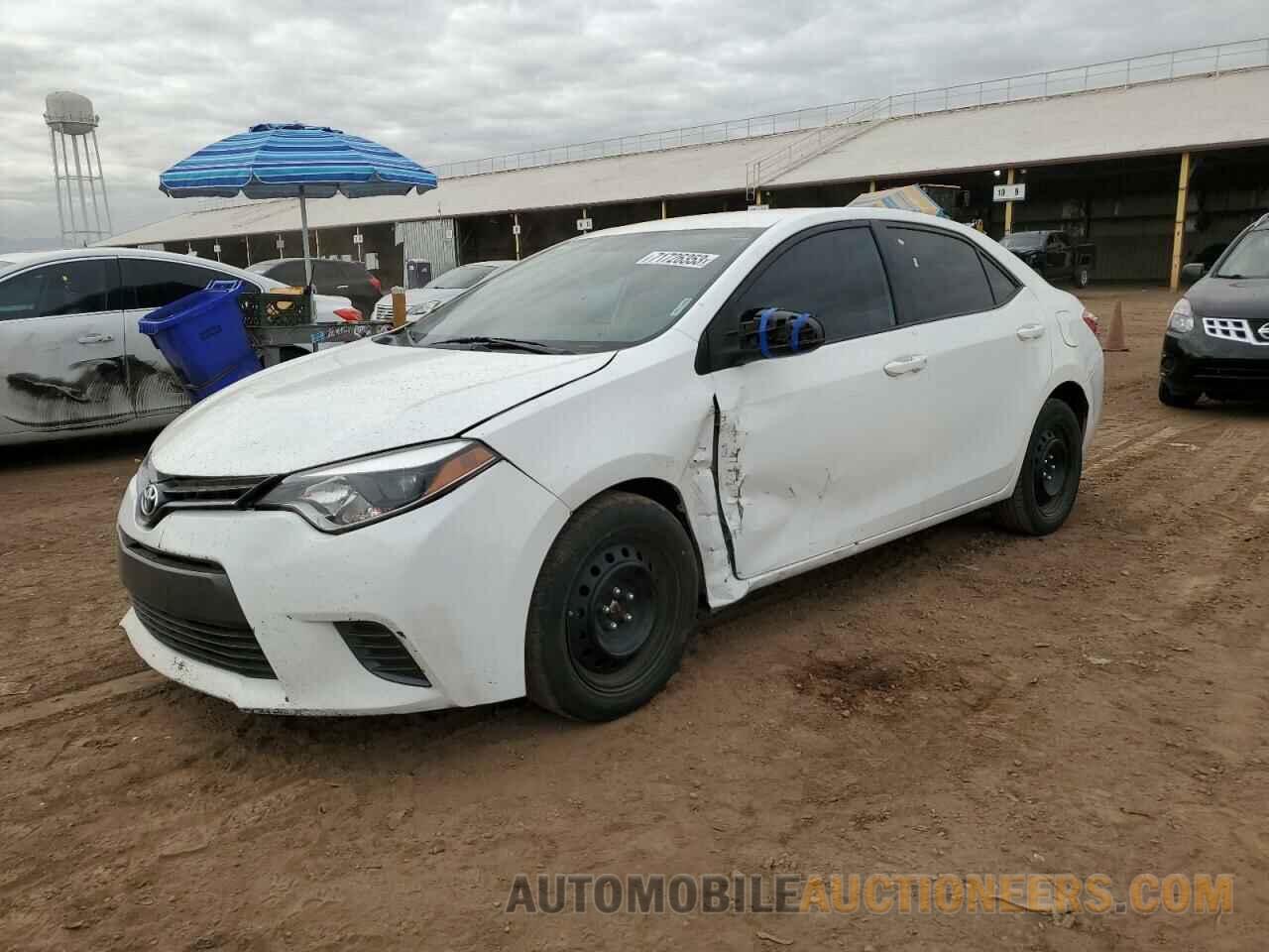 5YFBURHE6FP291524 TOYOTA COROLLA 2015