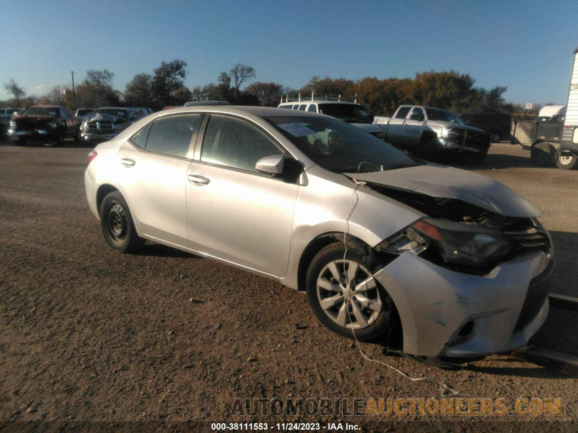 5YFBURHE6FP295508 TOYOTA COROLLA 2015