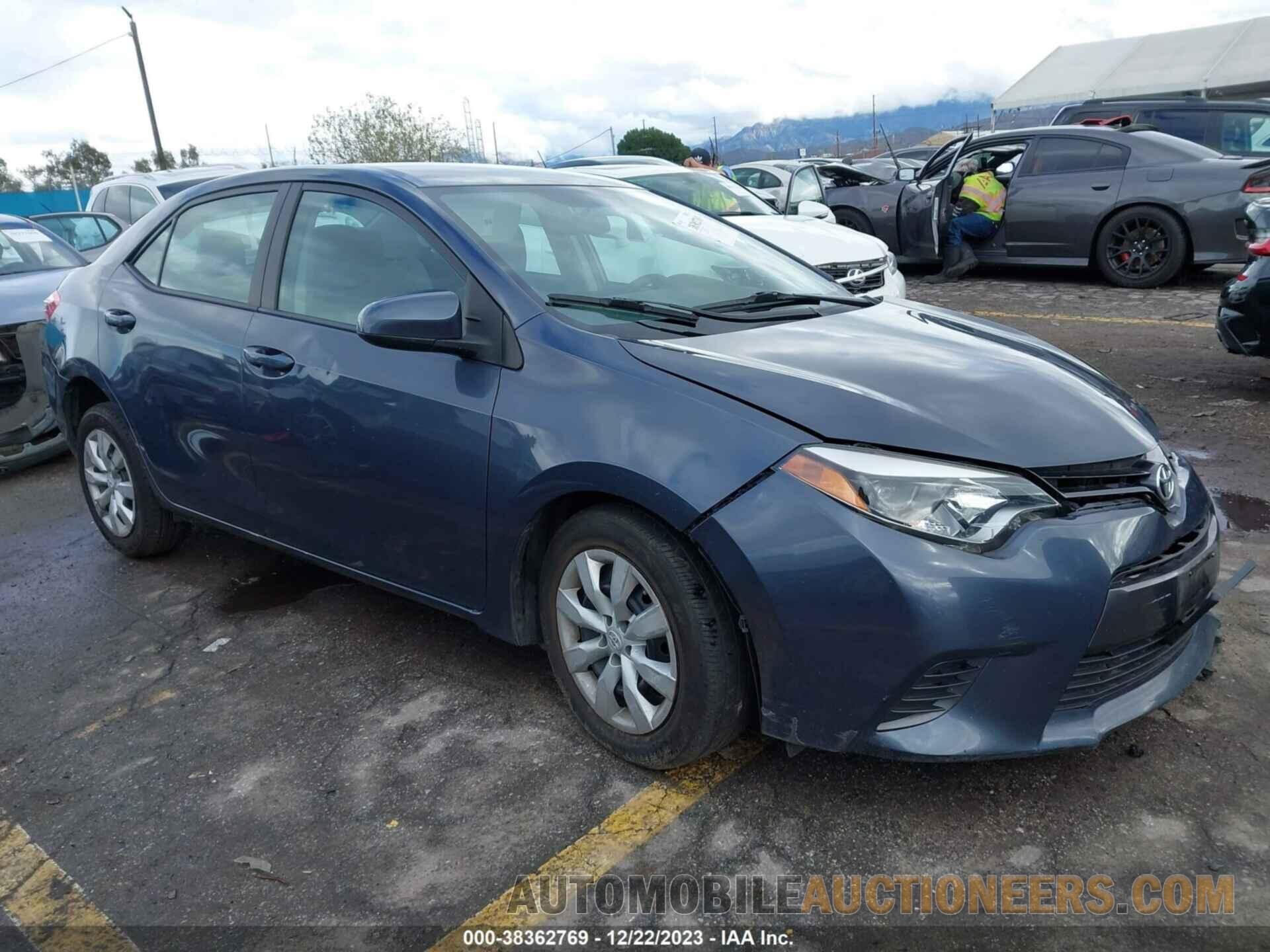 5YFBURHE6FP299932 TOYOTA COROLLA 2015