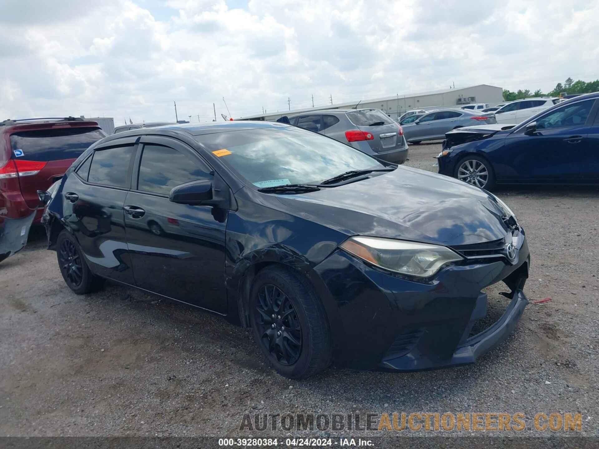 5YFBURHE6FP302876 TOYOTA COROLLA 2015