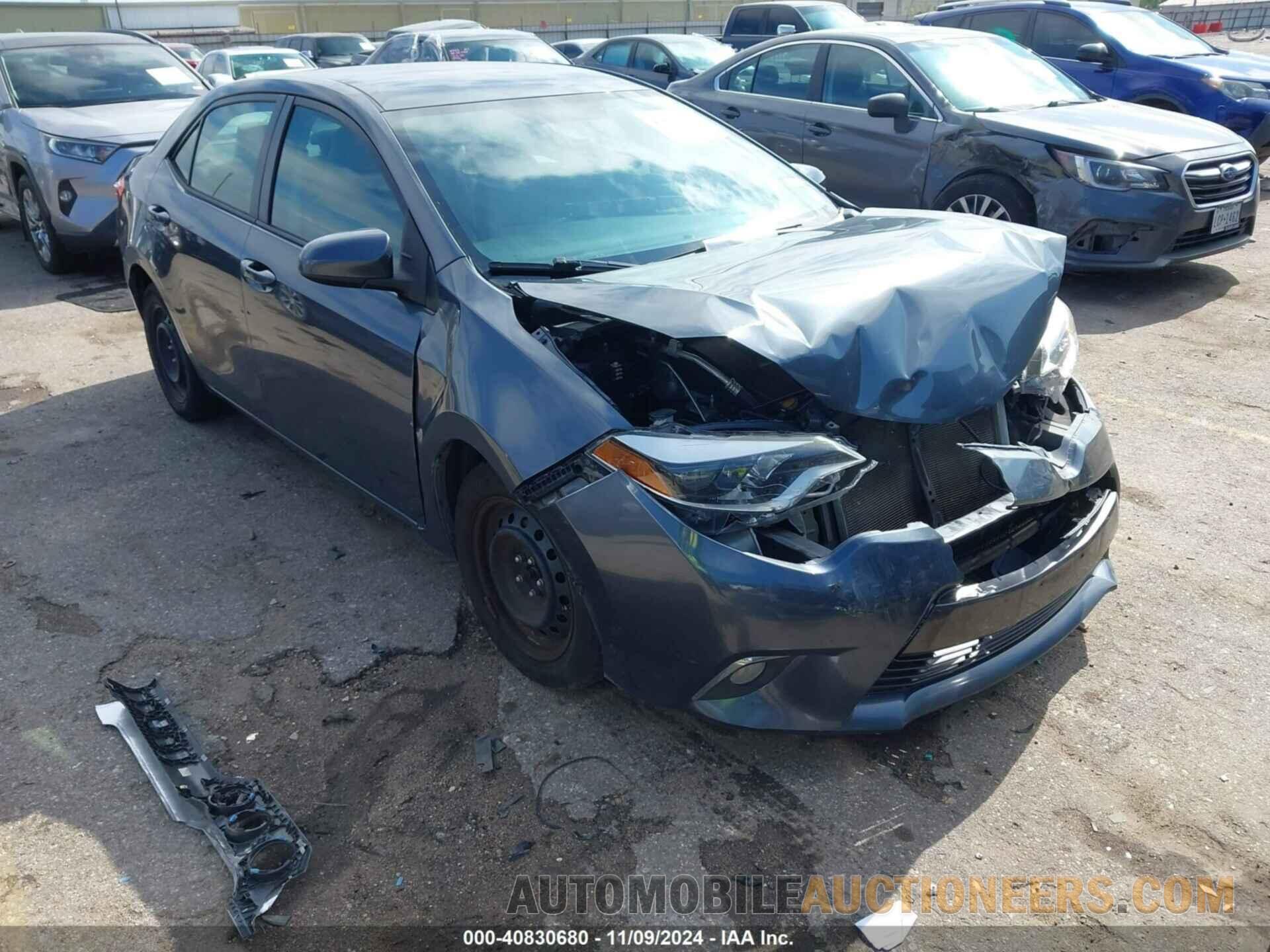 5YFBURHE6FP306054 TOYOTA COROLLA 2015