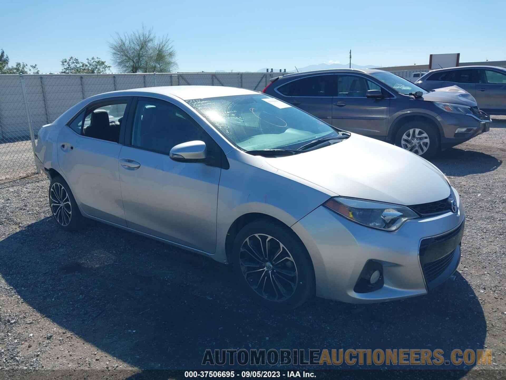 5YFBURHE6FP308225 TOYOTA COROLLA 2015