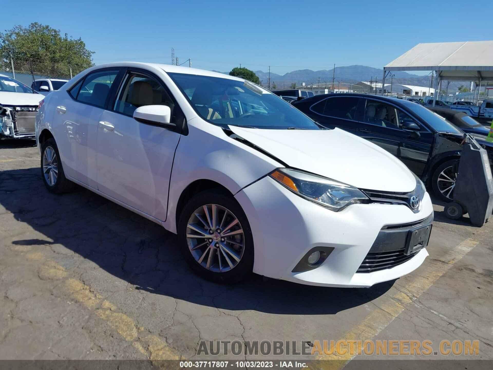 5YFBURHE6FP327325 TOYOTA COROLLA 2015