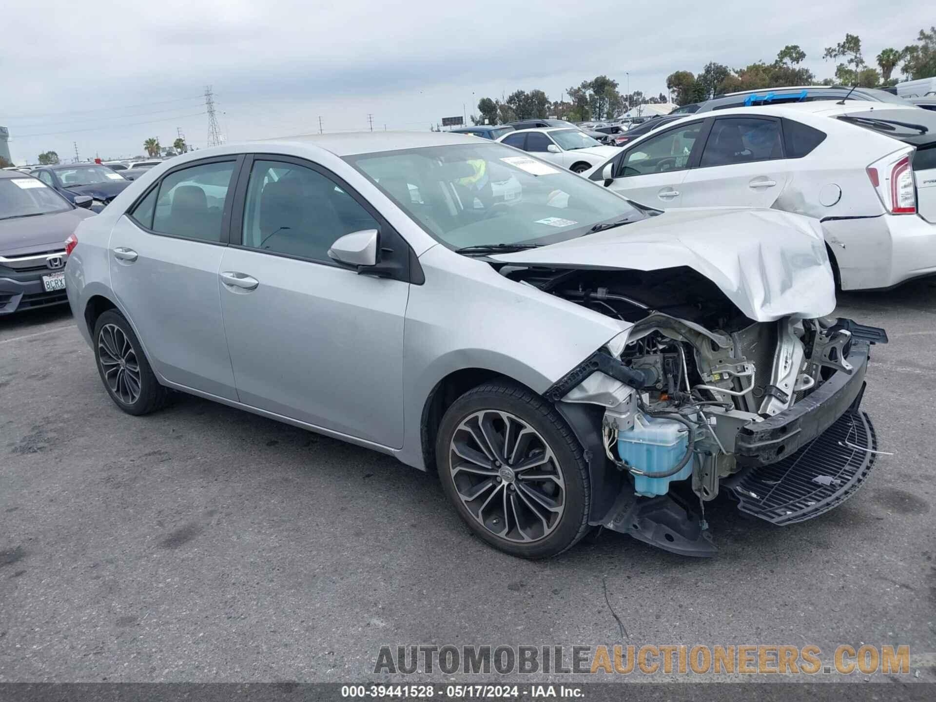 5YFBURHE6FP328278 TOYOTA COROLLA 2015