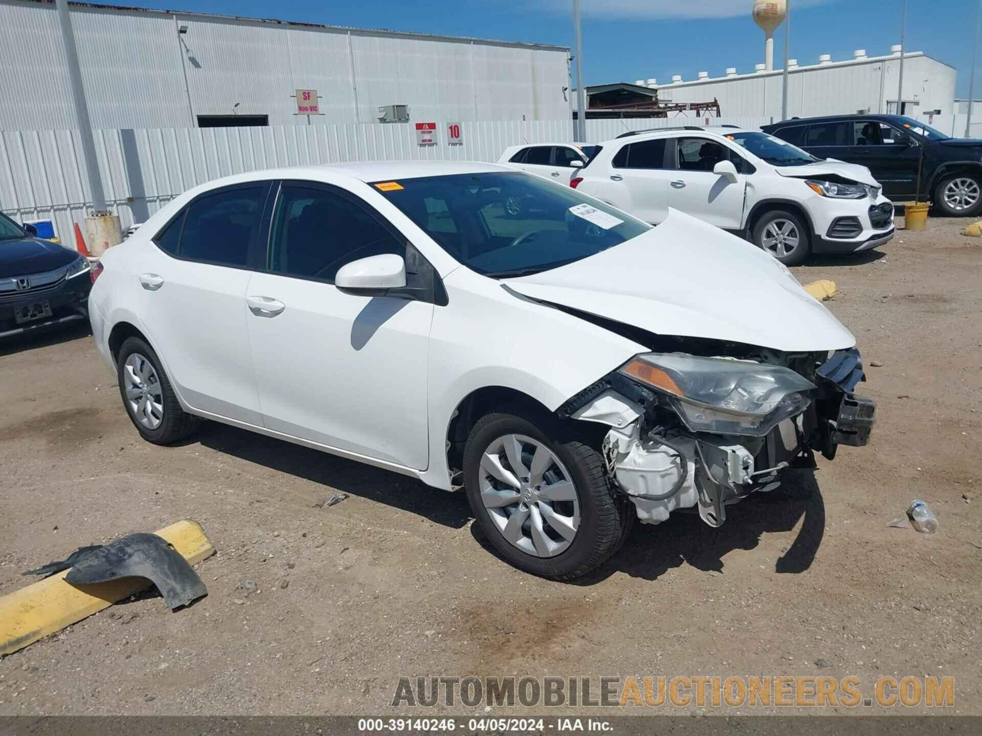 5YFBURHE6FP335750 TOYOTA COROLLA 2015