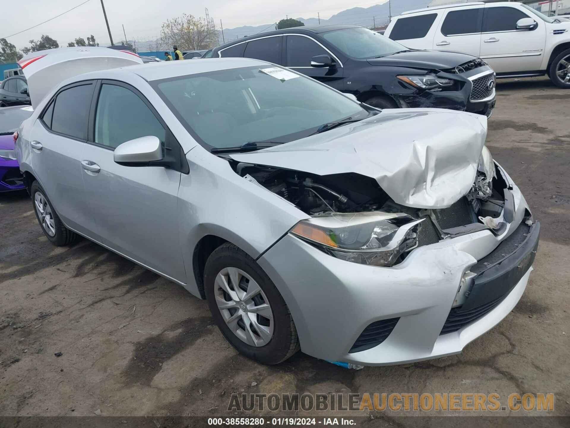 5YFBURHE6FP339362 TOYOTA COROLLA 2015