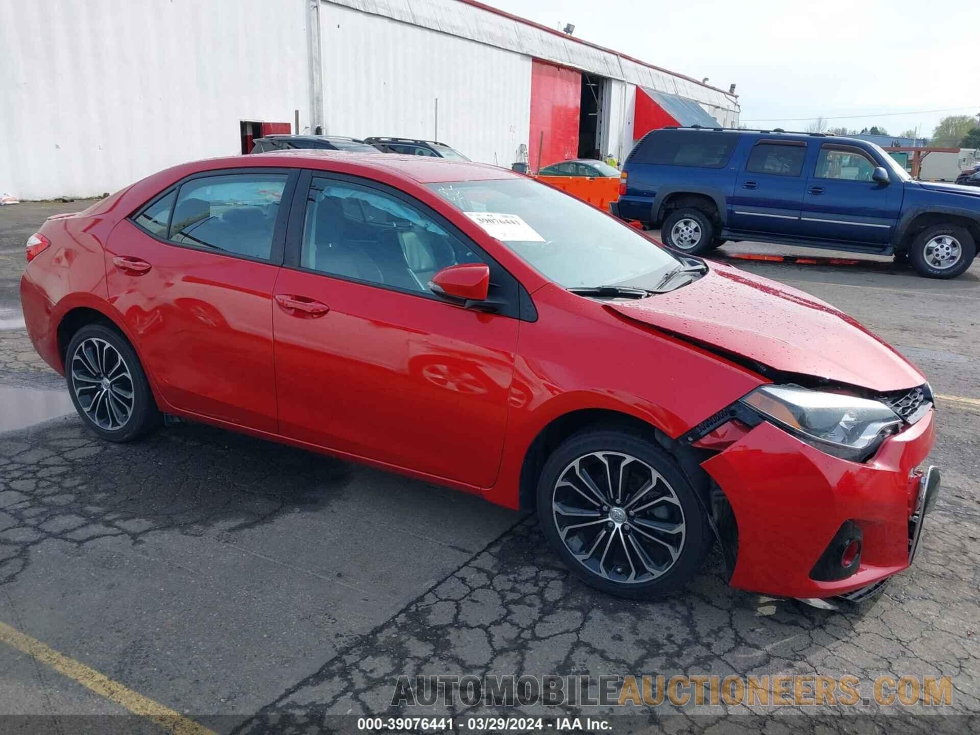 5YFBURHE6FP339555 TOYOTA COROLLA 2015