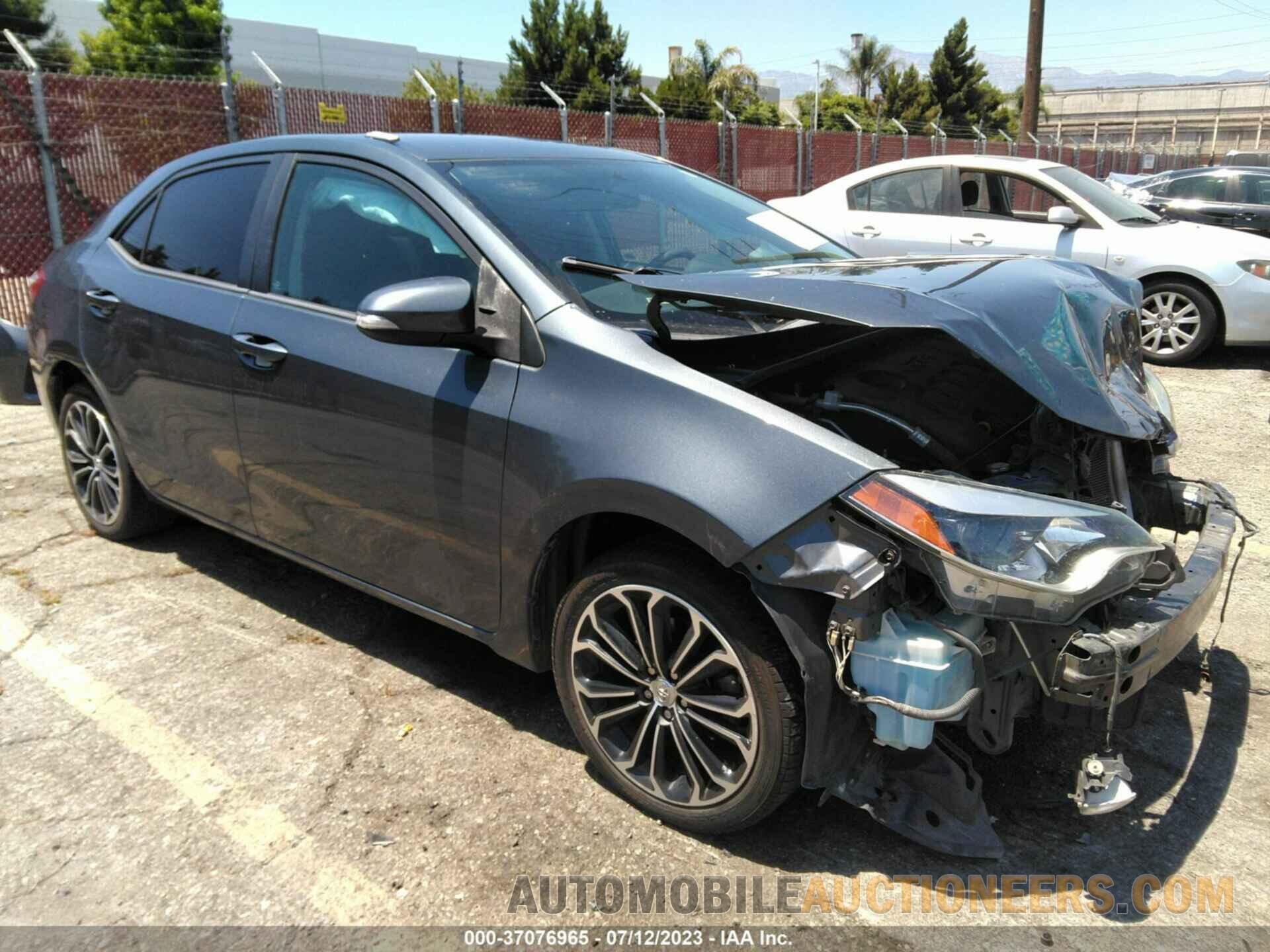 5YFBURHE6FP341340 TOYOTA COROLLA 2015