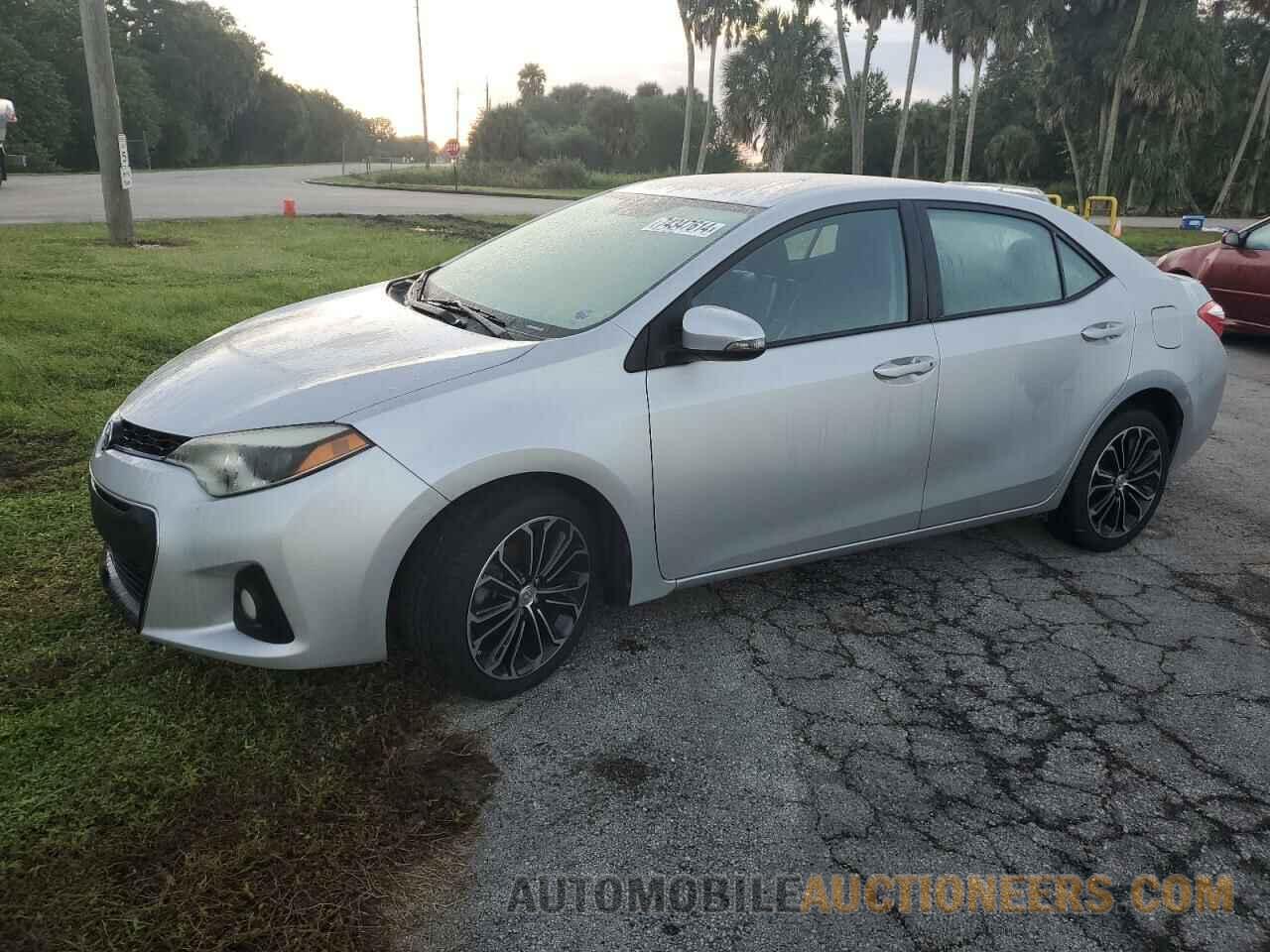 5YFBURHE6FP343654 TOYOTA COROLLA 2015