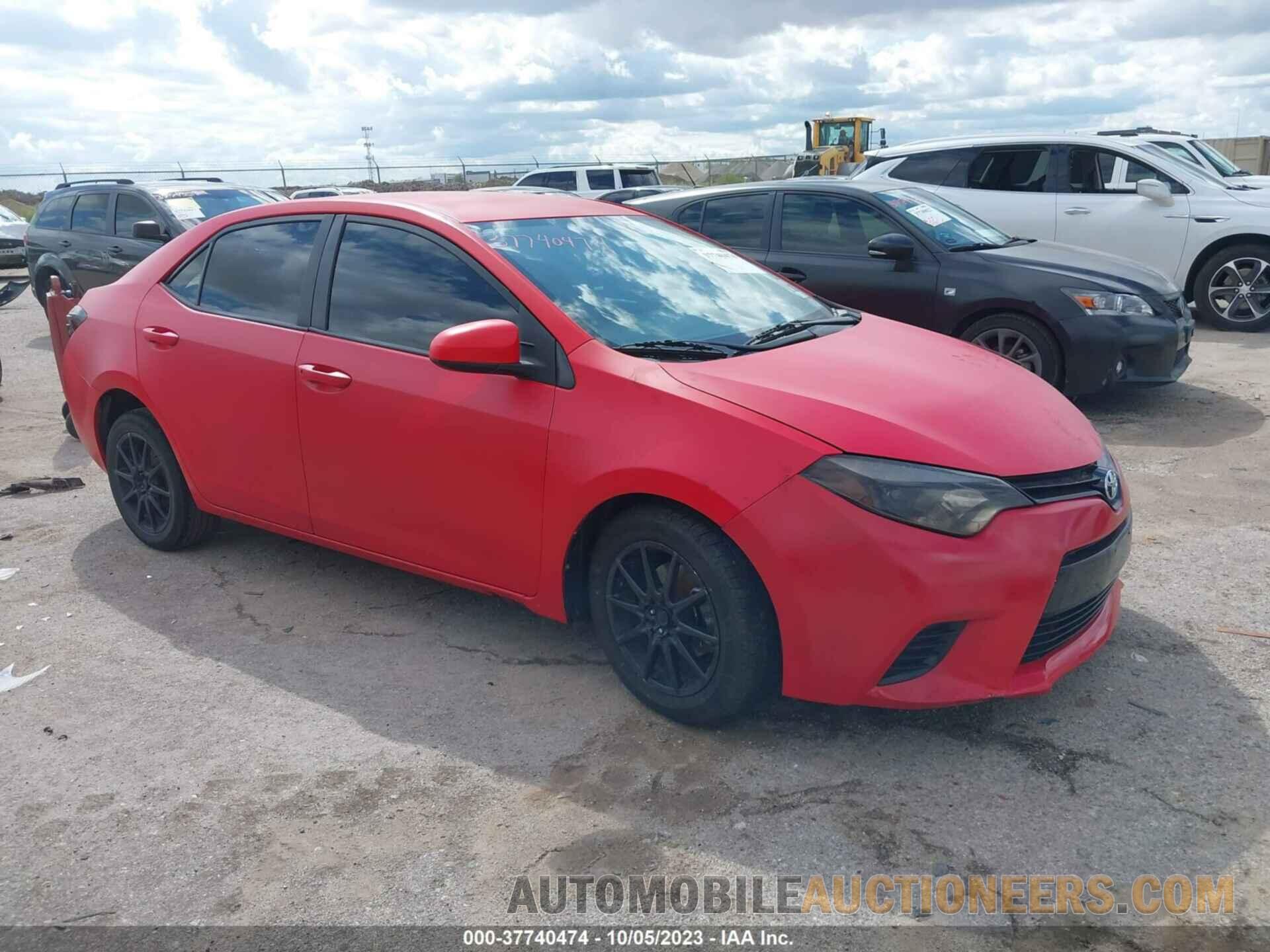 5YFBURHE6FP345369 TOYOTA COROLLA 2015