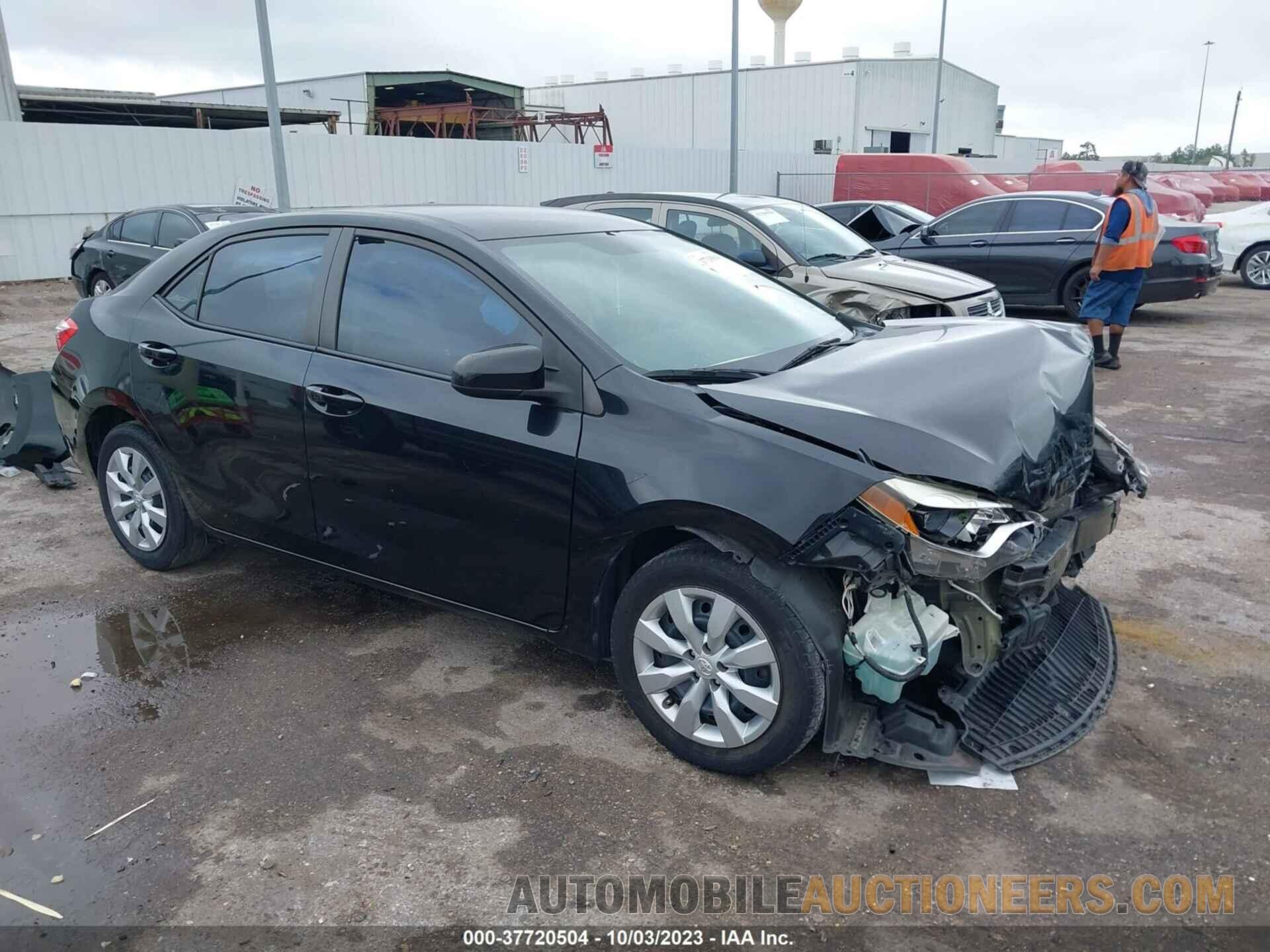 5YFBURHE6FP349292 TOYOTA COROLLA 2015