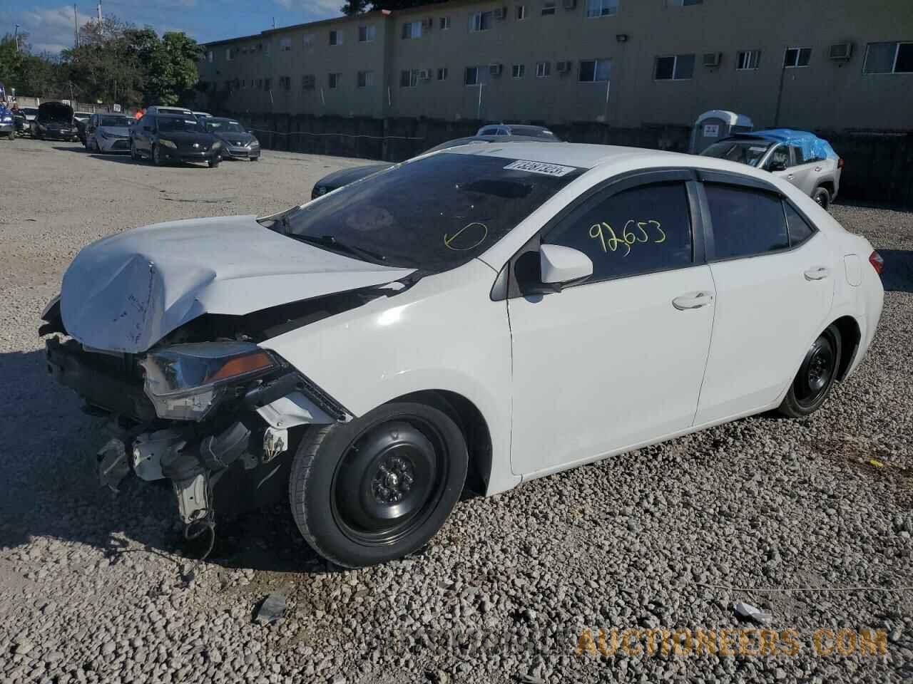 5YFBURHE6FP352211 TOYOTA COROLLA 2015