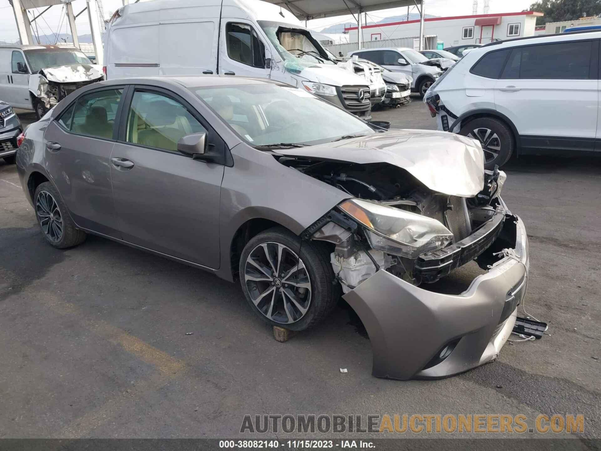 5YFBURHE6FP352502 TOYOTA COROLLA 2015