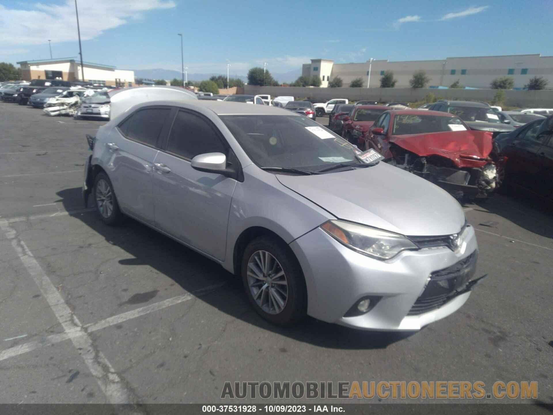 5YFBURHE6FP352841 TOYOTA COROLLA 2015