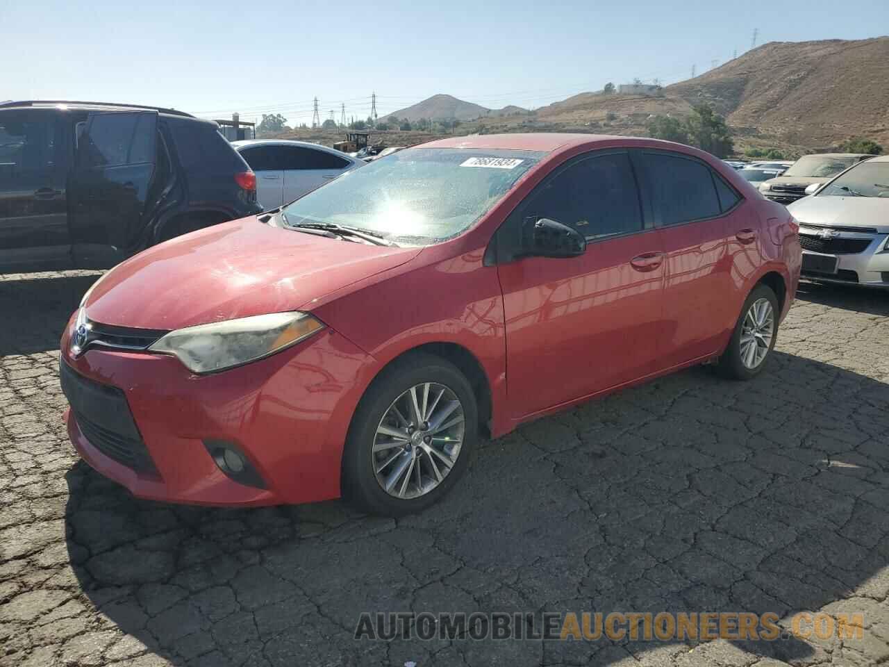 5YFBURHE6FP353827 TOYOTA COROLLA 2015