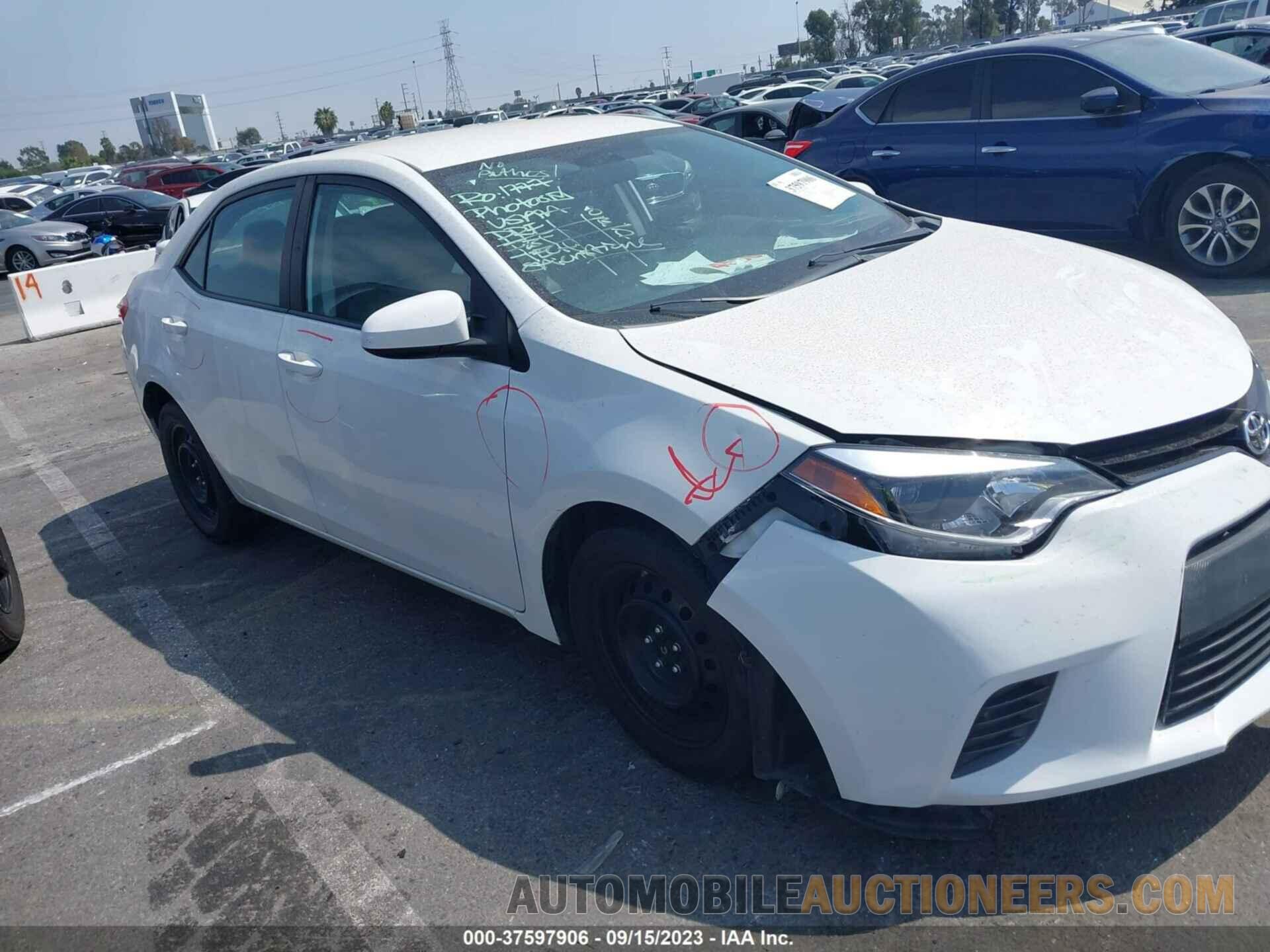 5YFBURHE6FP356369 TOYOTA COROLLA 2015