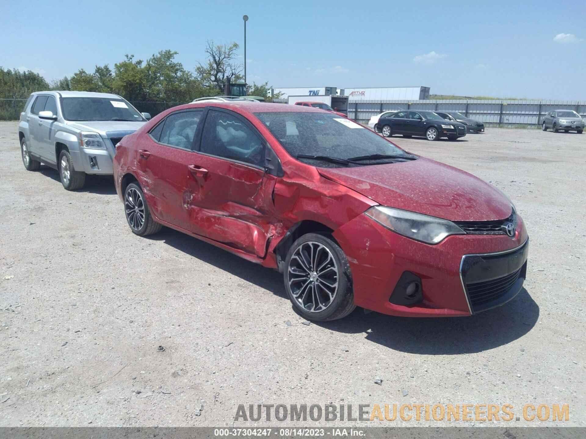 5YFBURHE6FP358302 TOYOTA COROLLA 2015