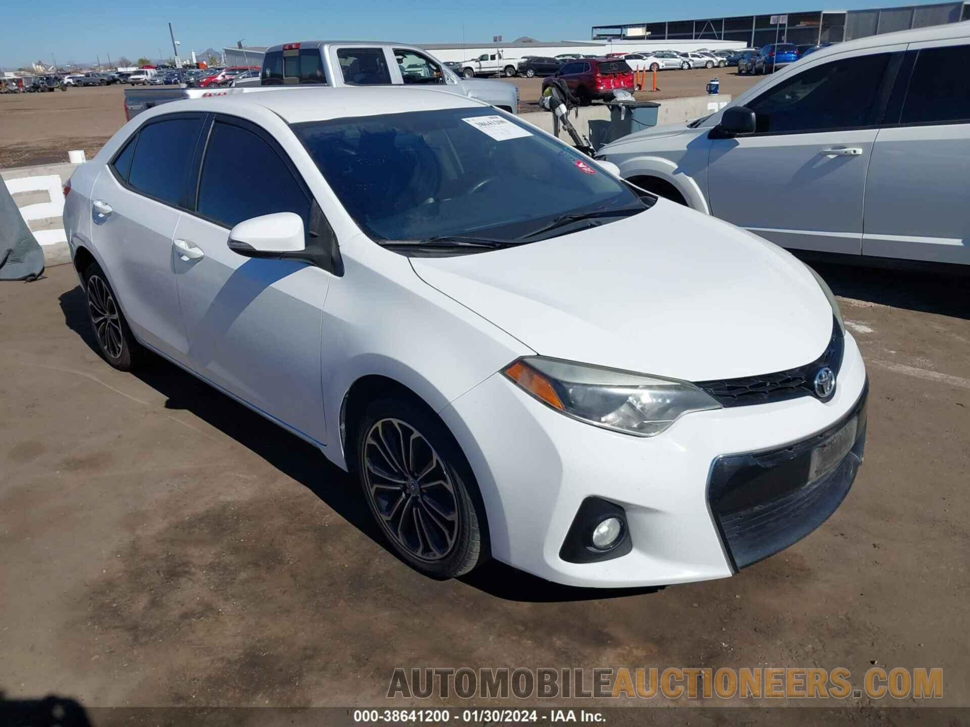 5YFBURHE6FP359532 TOYOTA COROLLA 2015