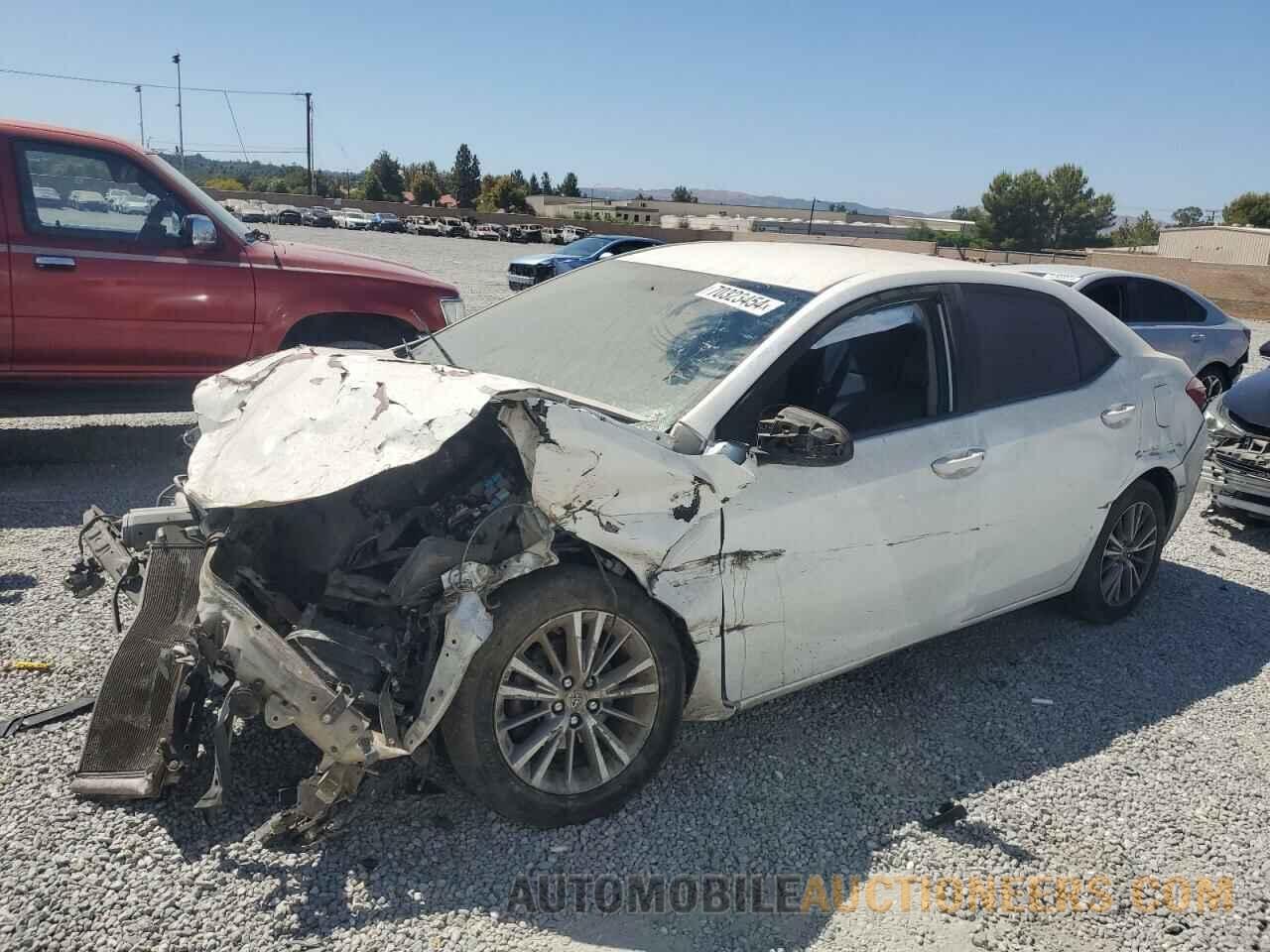 5YFBURHE6FP361717 TOYOTA COROLLA 2015