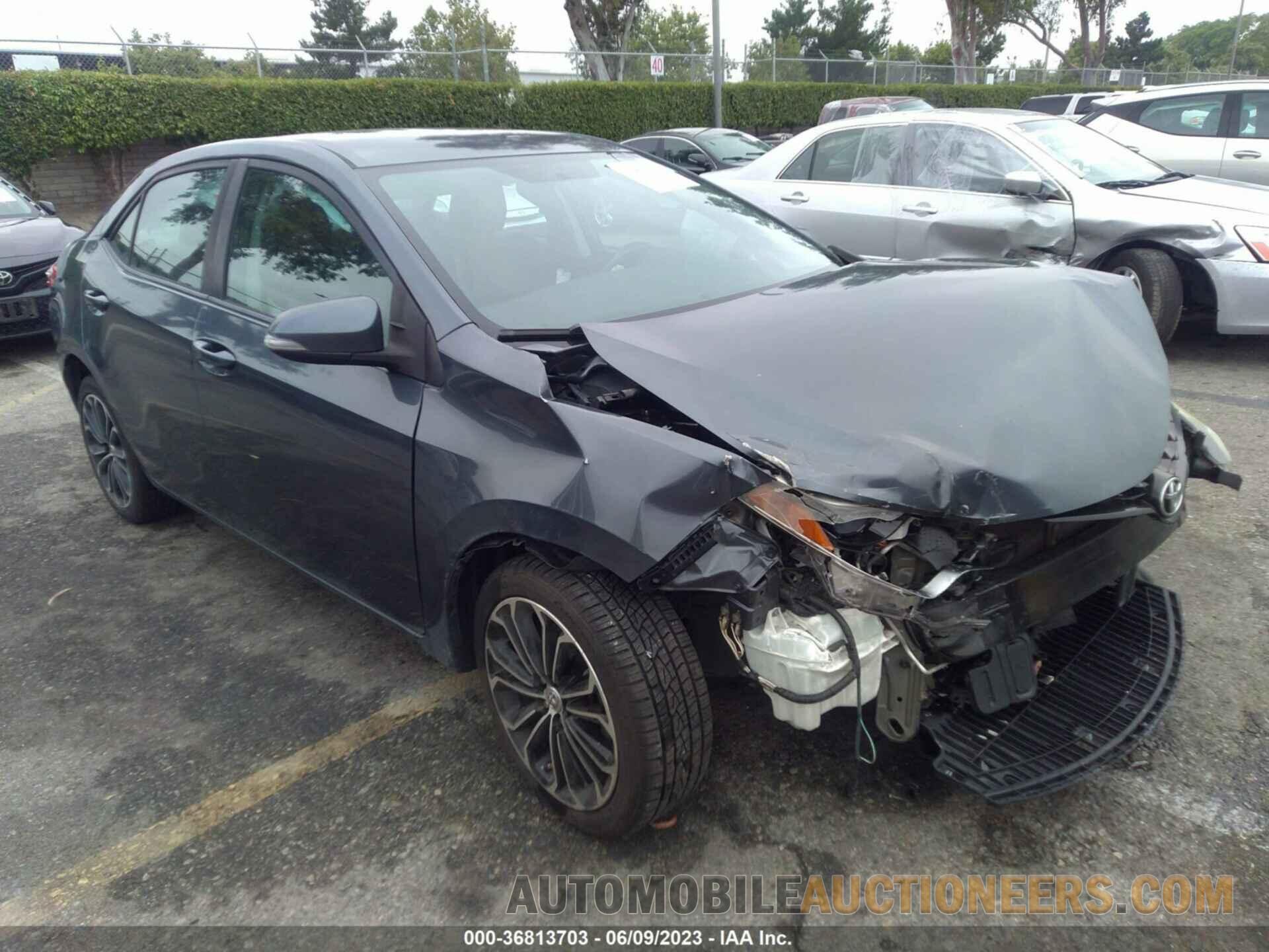 5YFBURHE6FP364245 TOYOTA COROLLA 2015