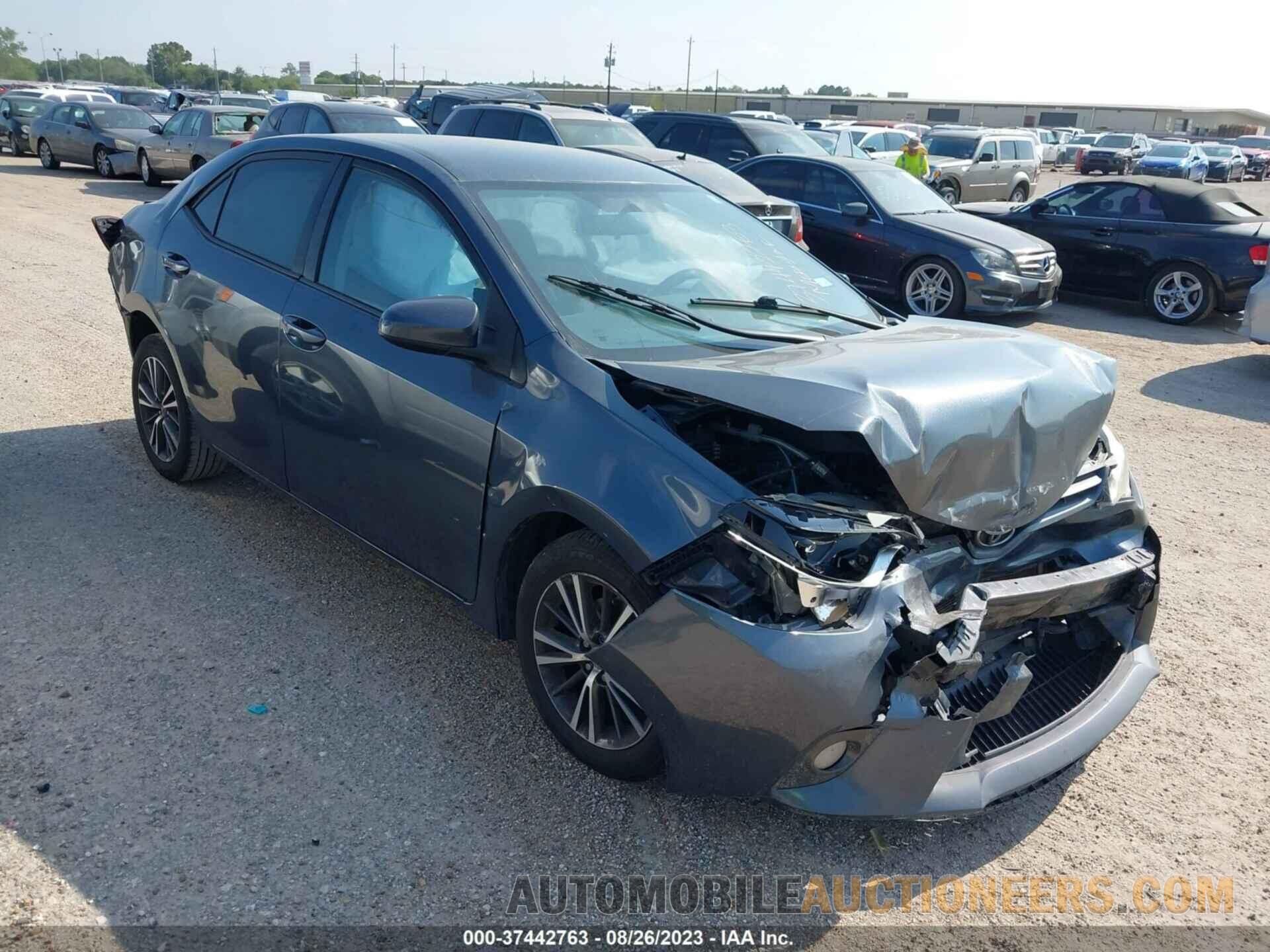 5YFBURHE6GP374520 TOYOTA COROLLA 2016