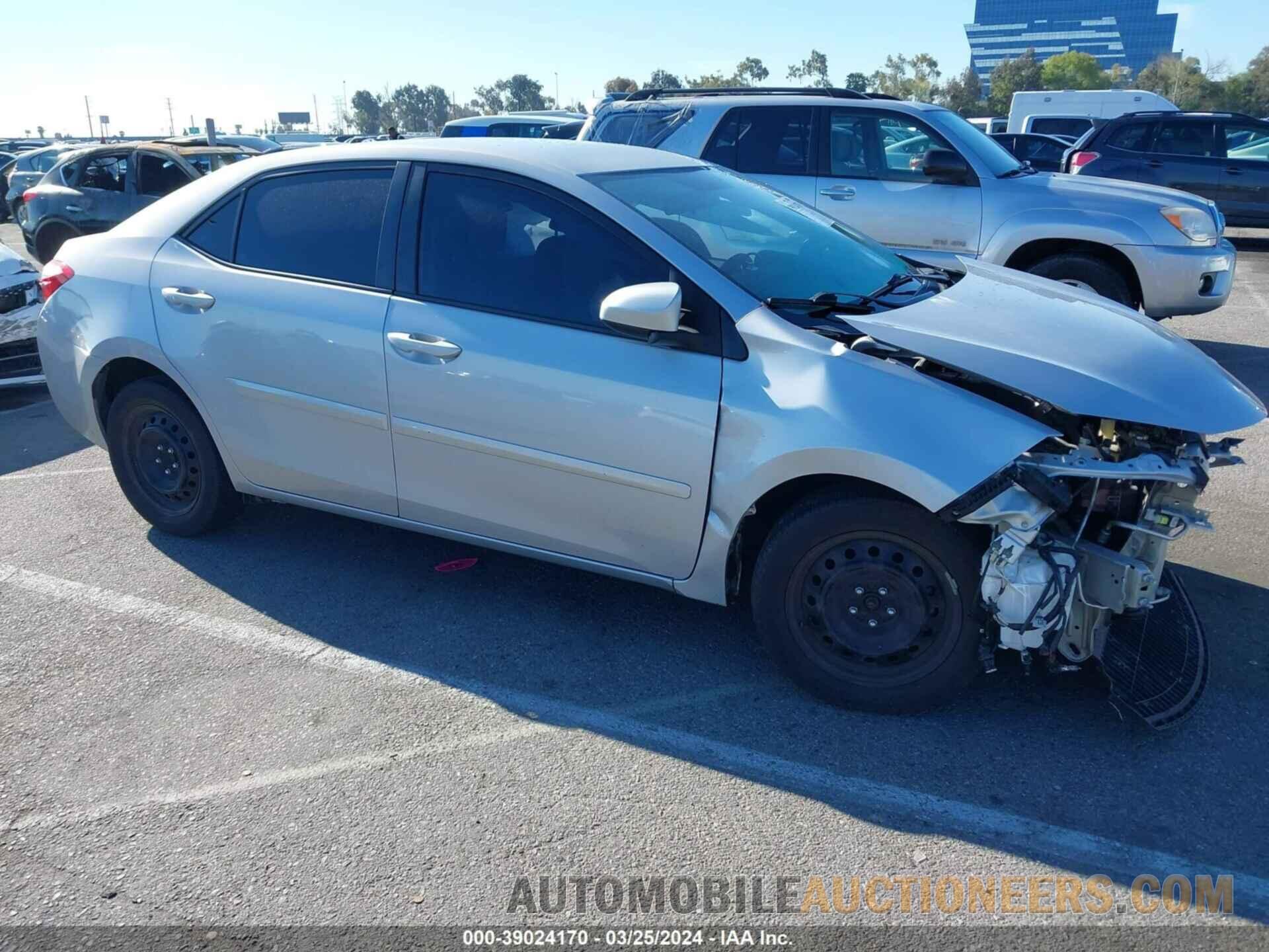 5YFBURHE6GP375781 TOYOTA COROLLA 2016