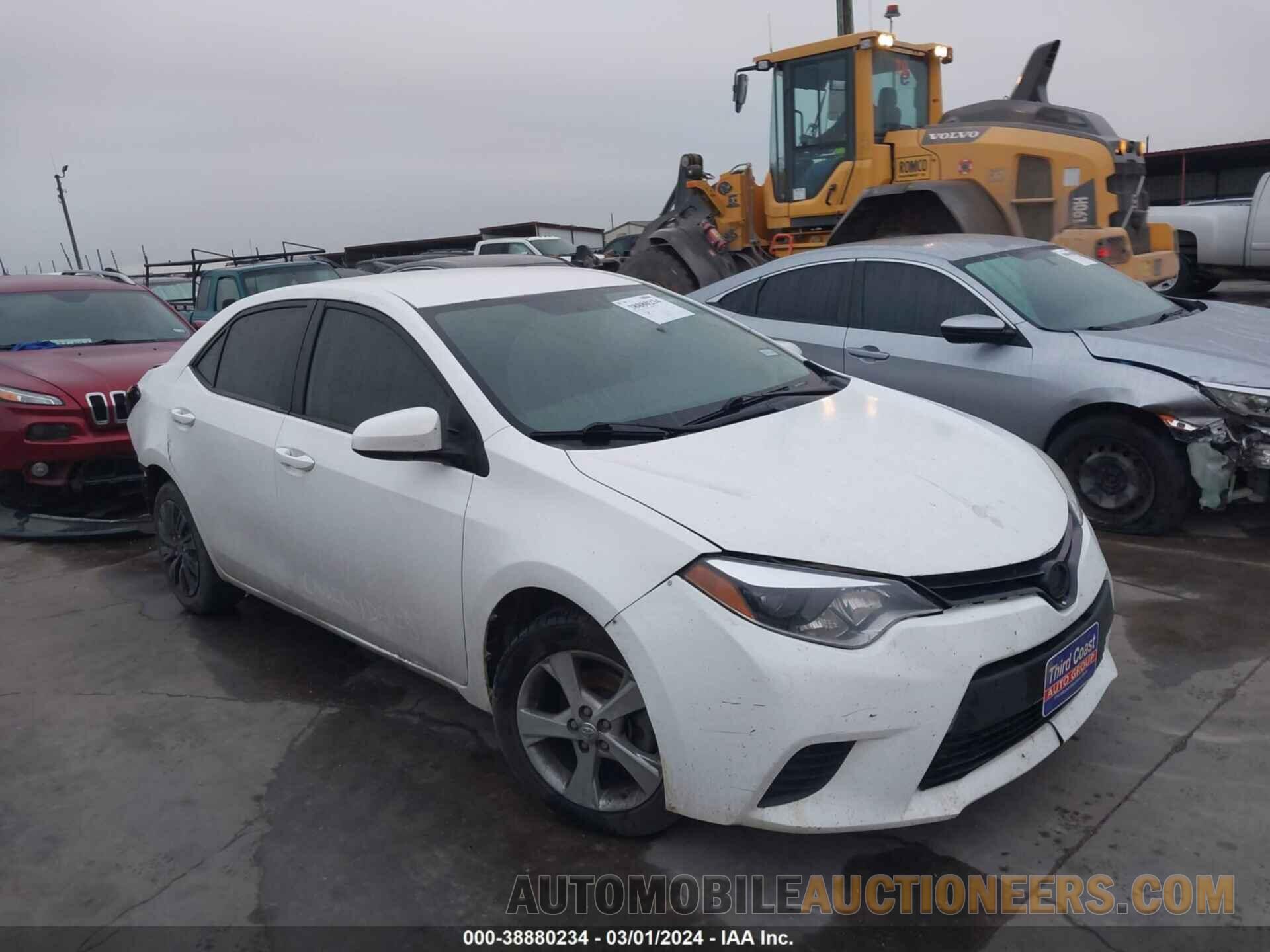 5YFBURHE6GP376672 TOYOTA COROLLA 2016