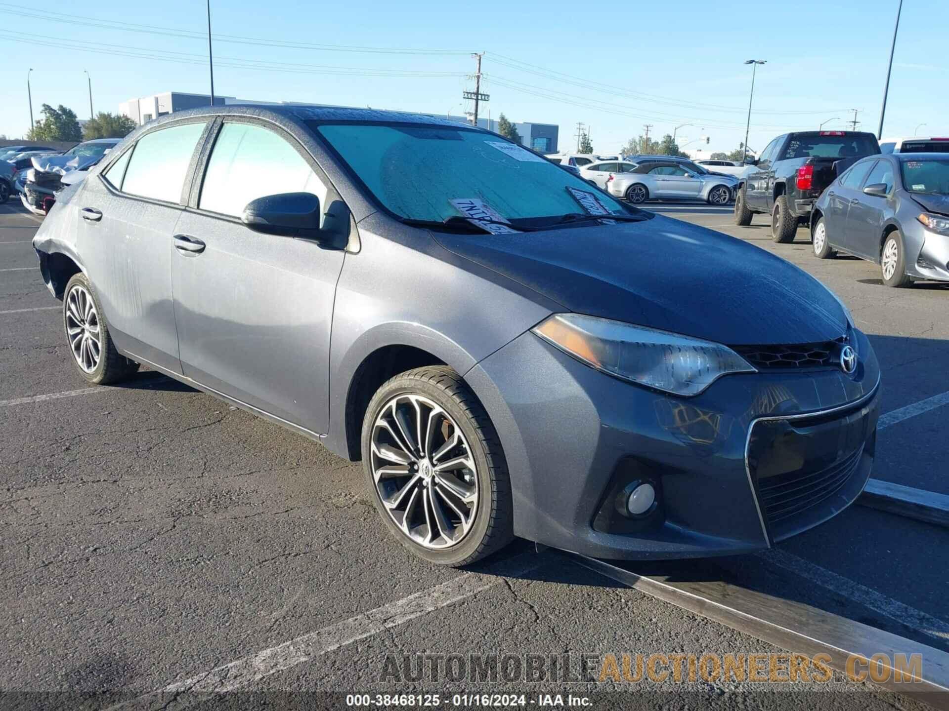 5YFBURHE6GP380267 TOYOTA COROLLA 2016