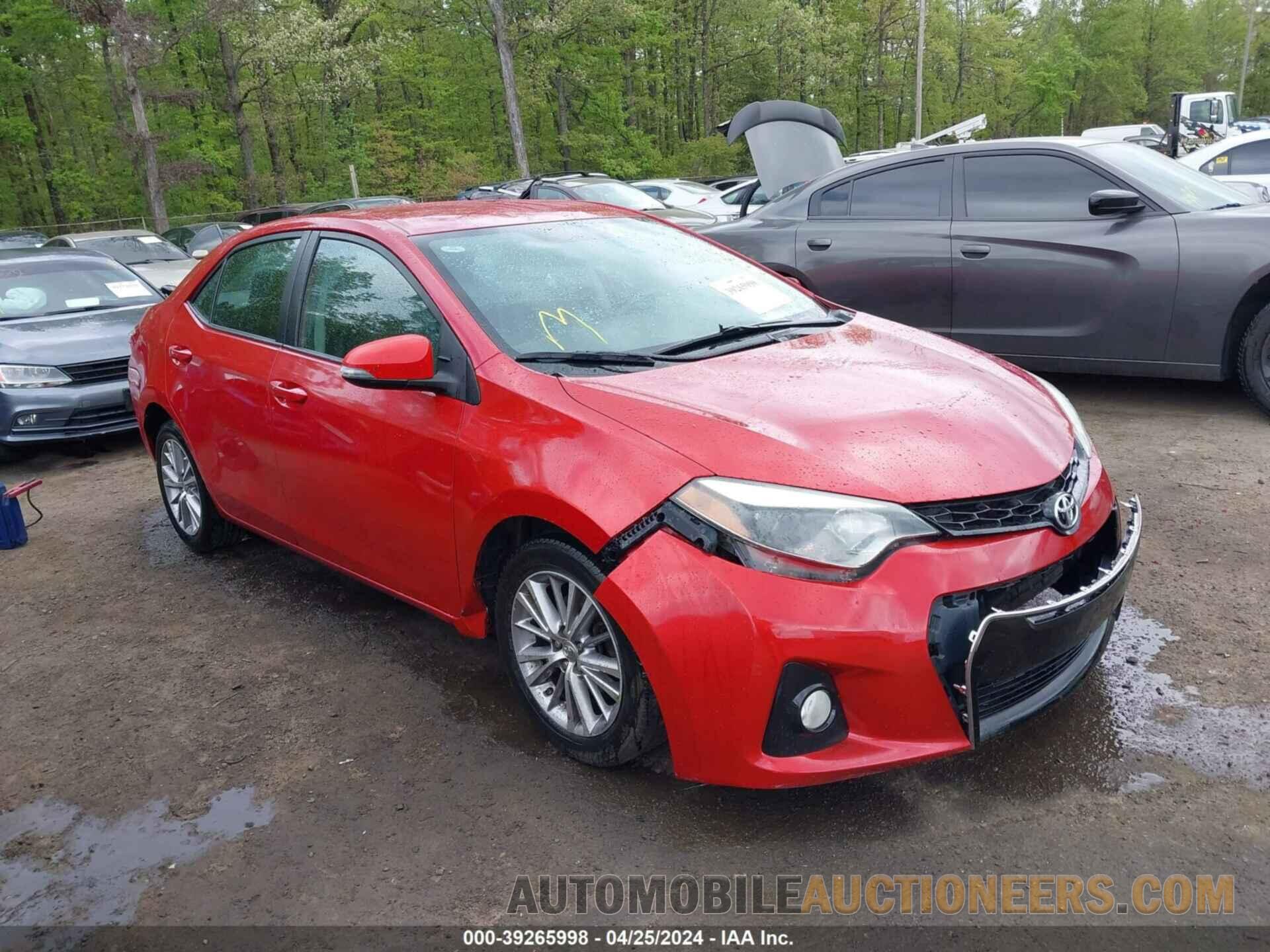 5YFBURHE6GP386263 TOYOTA COROLLA 2016