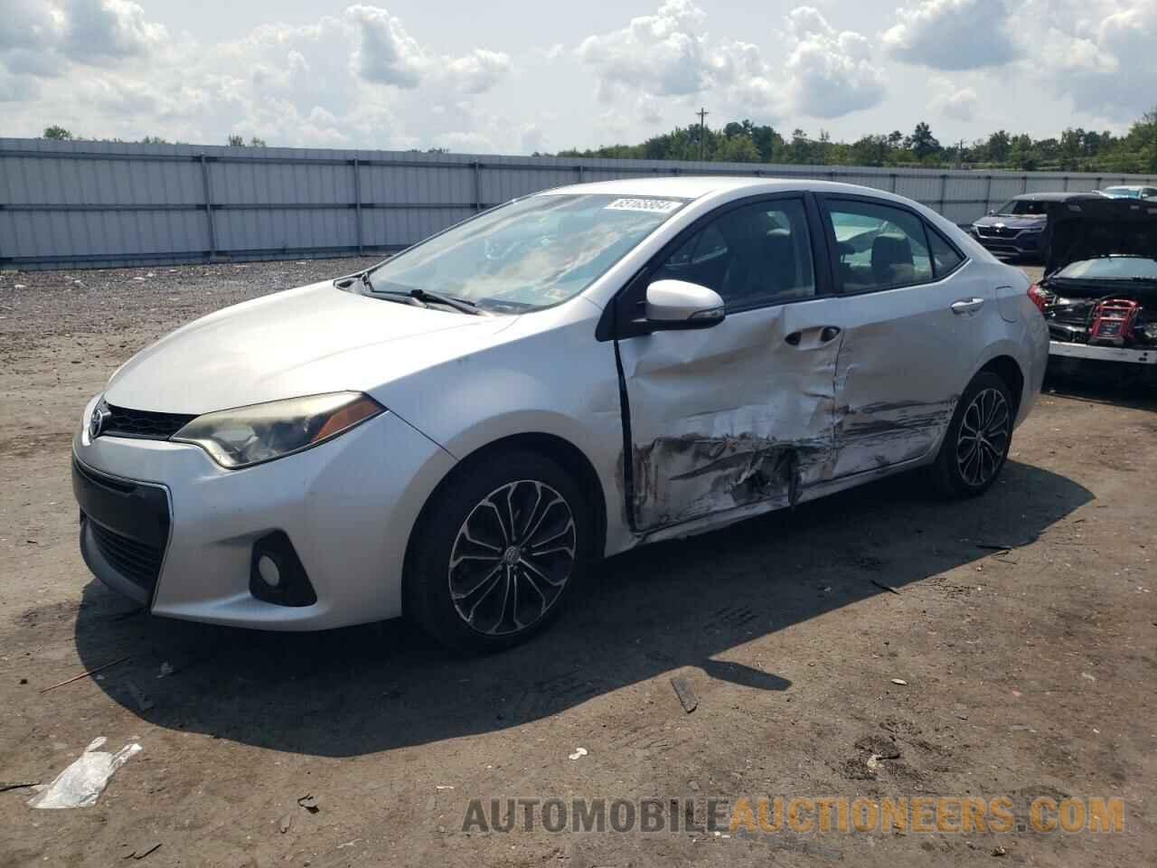 5YFBURHE6GP386327 TOYOTA COROLLA 2016