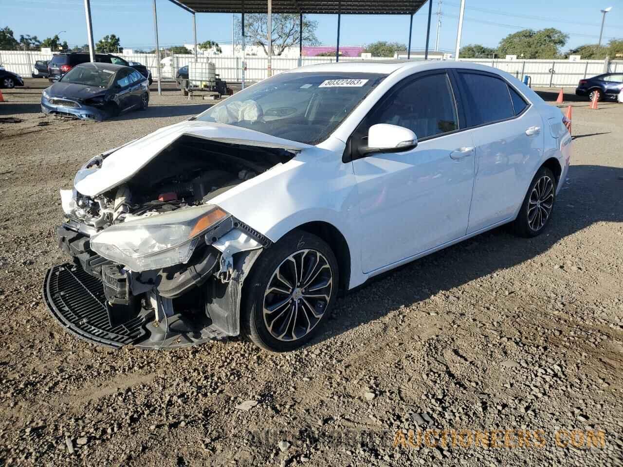 5YFBURHE6GP387493 TOYOTA COROLLA 2016