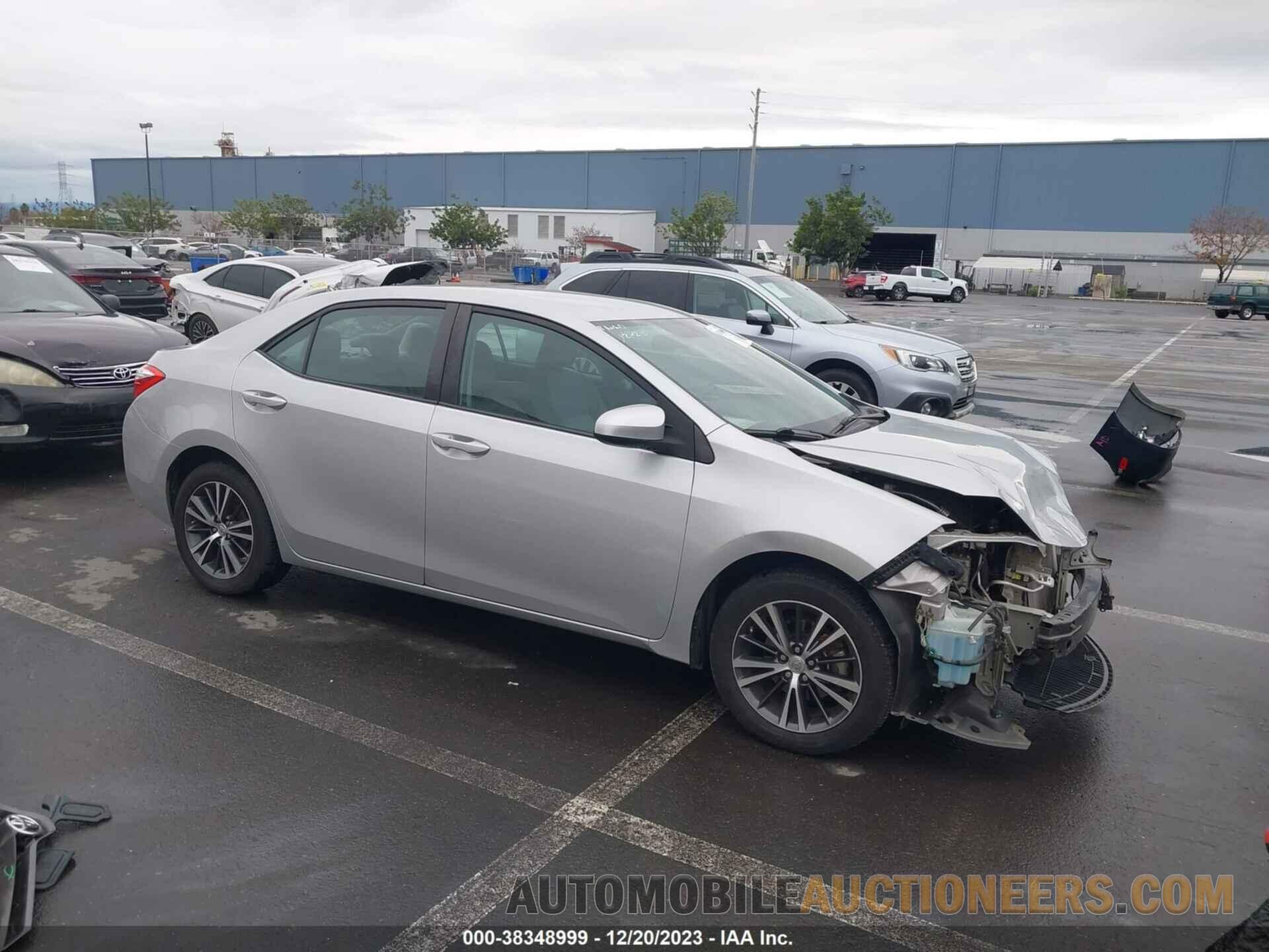 5YFBURHE6GP395822 TOYOTA COROLLA 2016