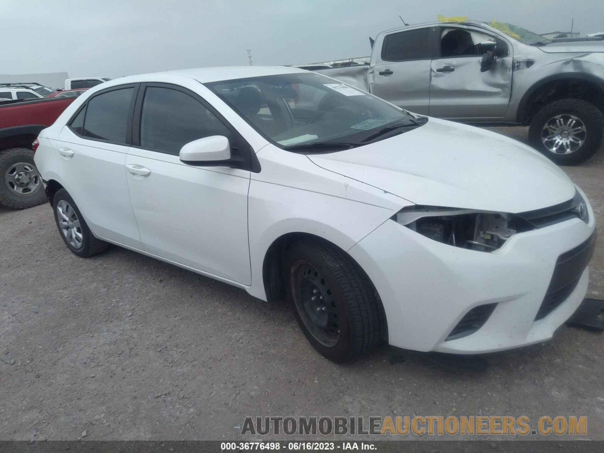 5YFBURHE6GP401764 TOYOTA COROLLA 2016