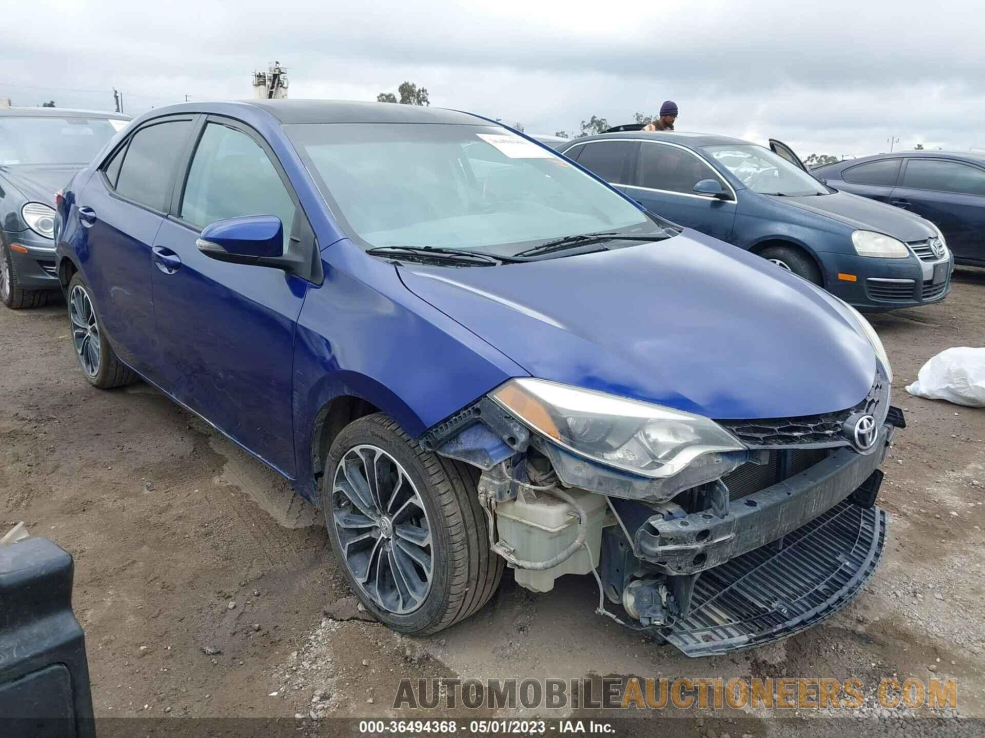 5YFBURHE6GP407628 TOYOTA COROLLA 2016