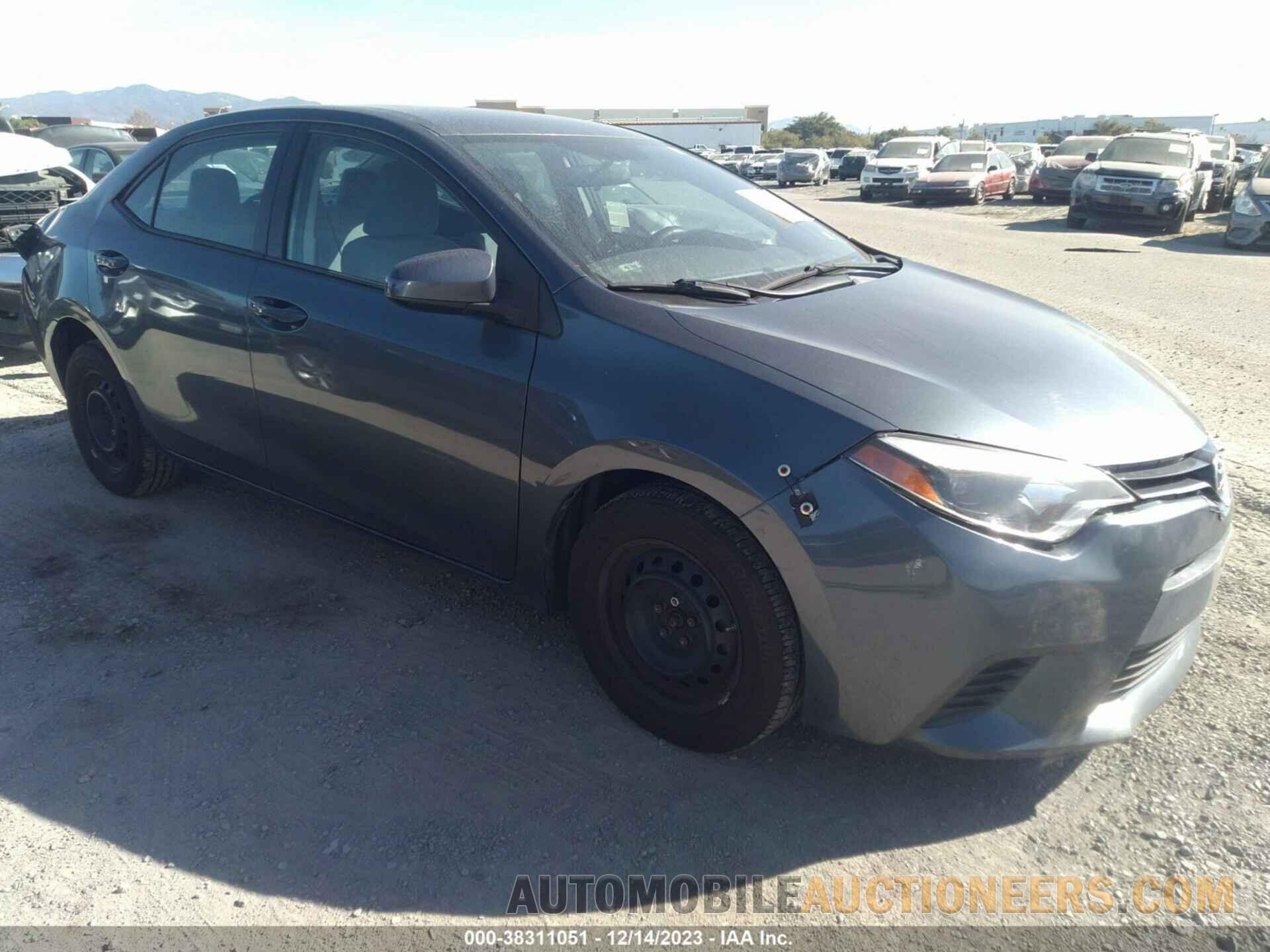 5YFBURHE6GP407984 TOYOTA COROLLA 2016