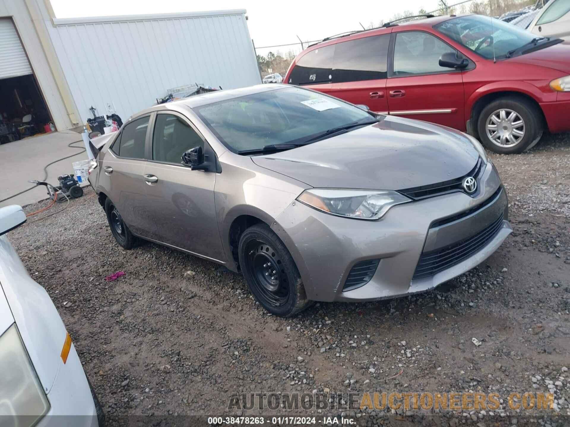 5YFBURHE6GP409329 TOYOTA COROLLA 2016