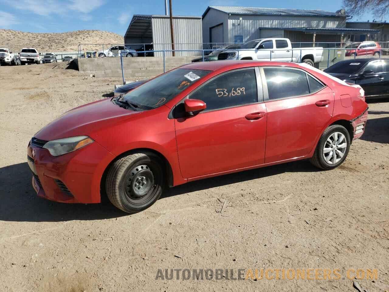 5YFBURHE6GP418354 TOYOTA COROLLA 2016