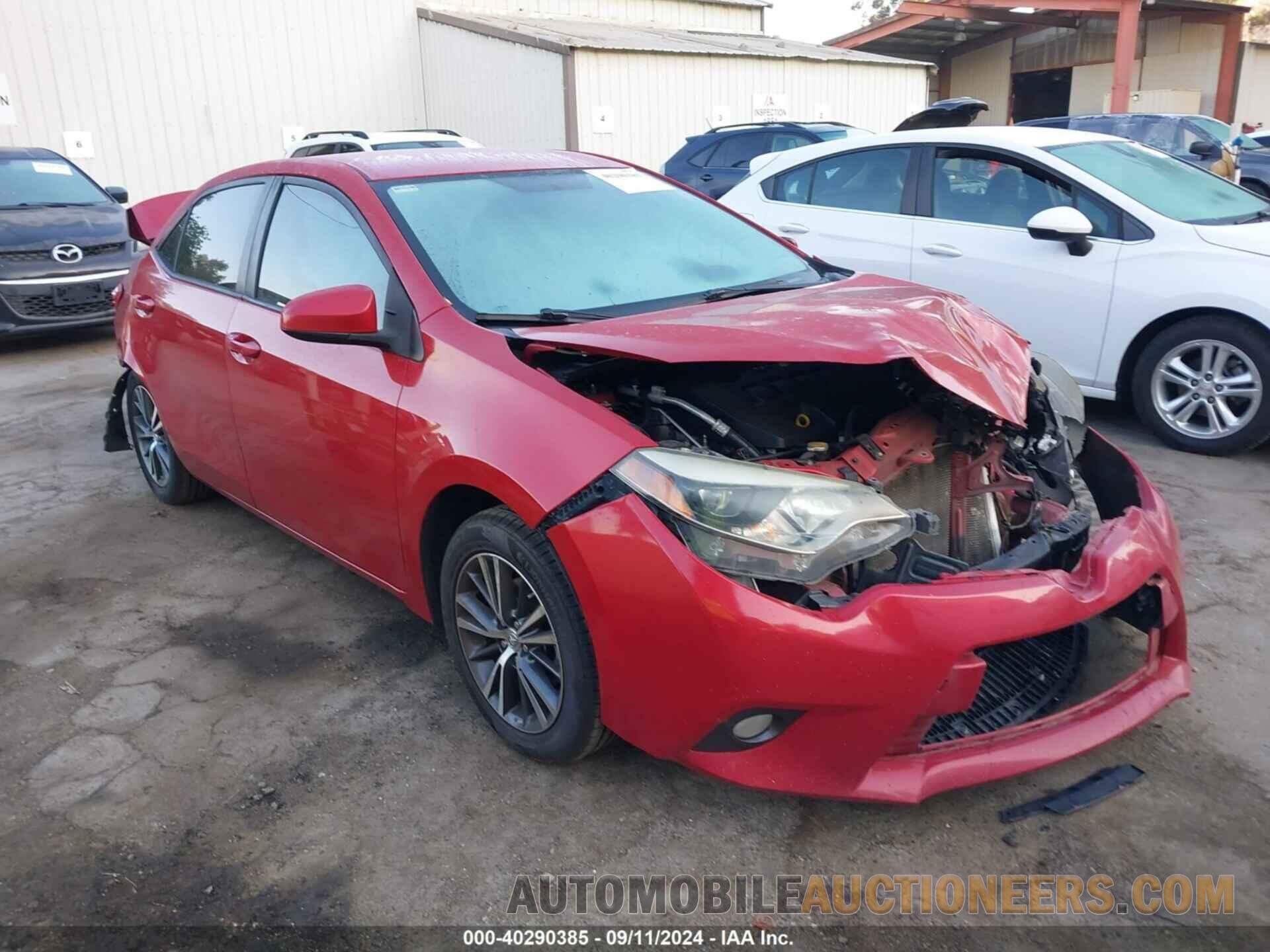 5YFBURHE6GP426681 TOYOTA COROLLA 2016