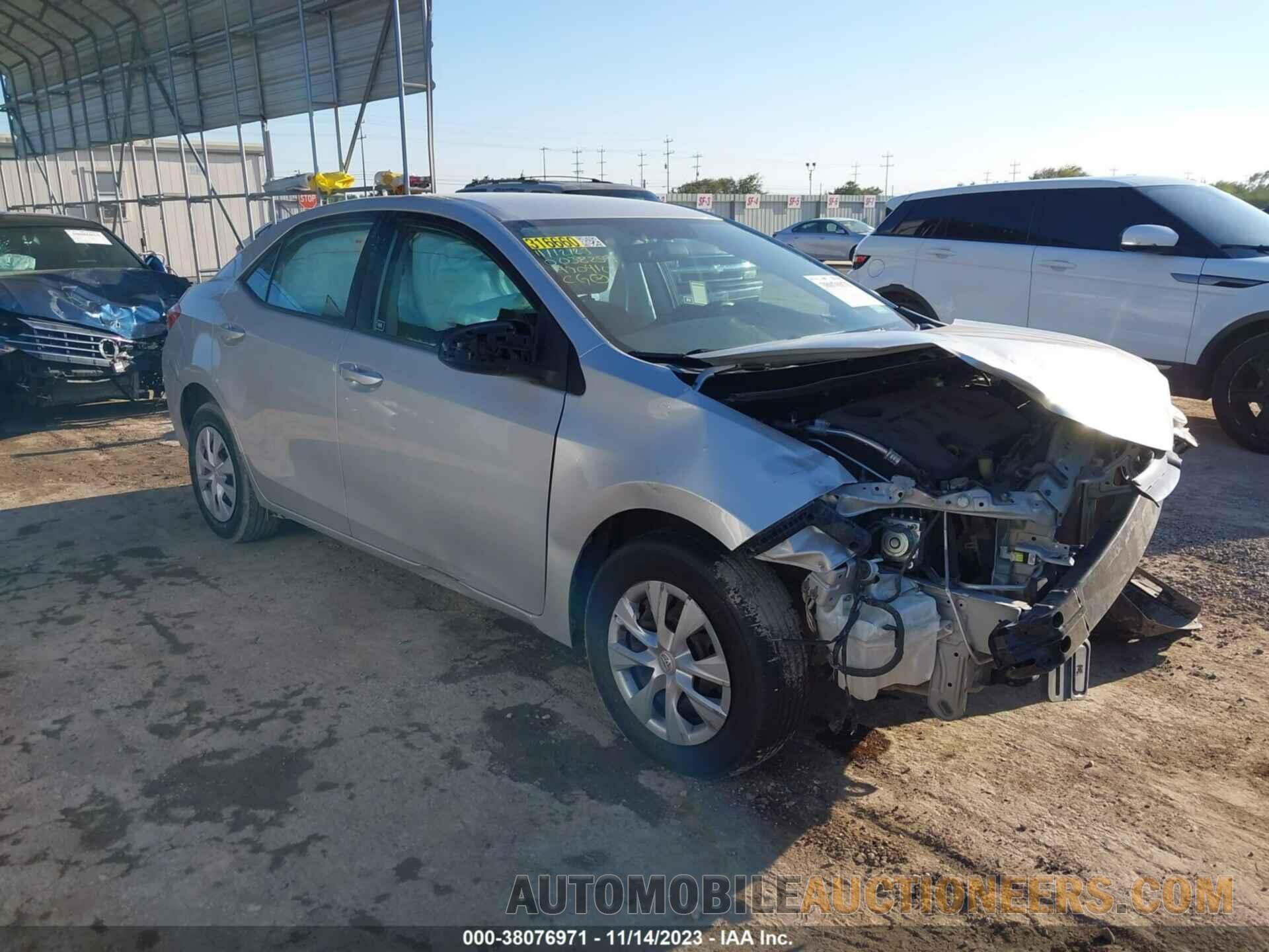 5YFBURHE6GP430410 TOYOTA COROLLA 2016