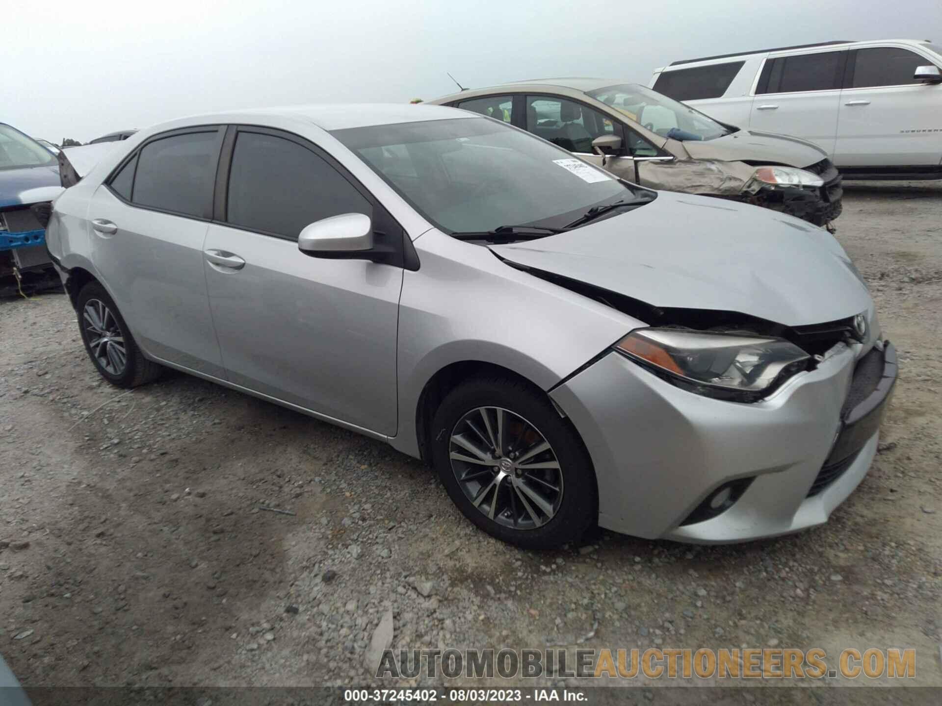 5YFBURHE6GP433274 TOYOTA COROLLA 2016