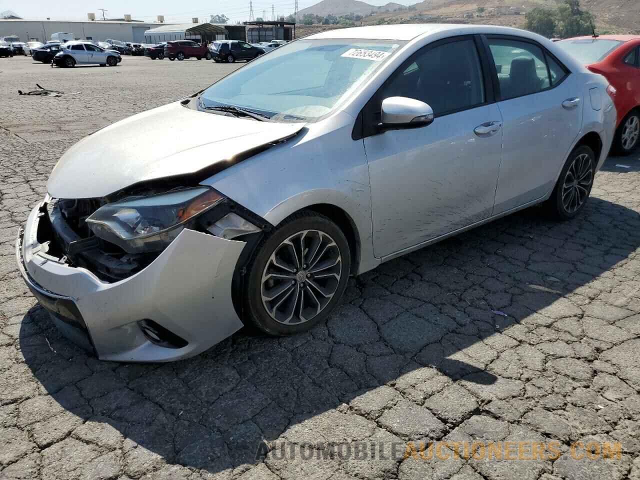 5YFBURHE6GP433677 TOYOTA COROLLA 2016