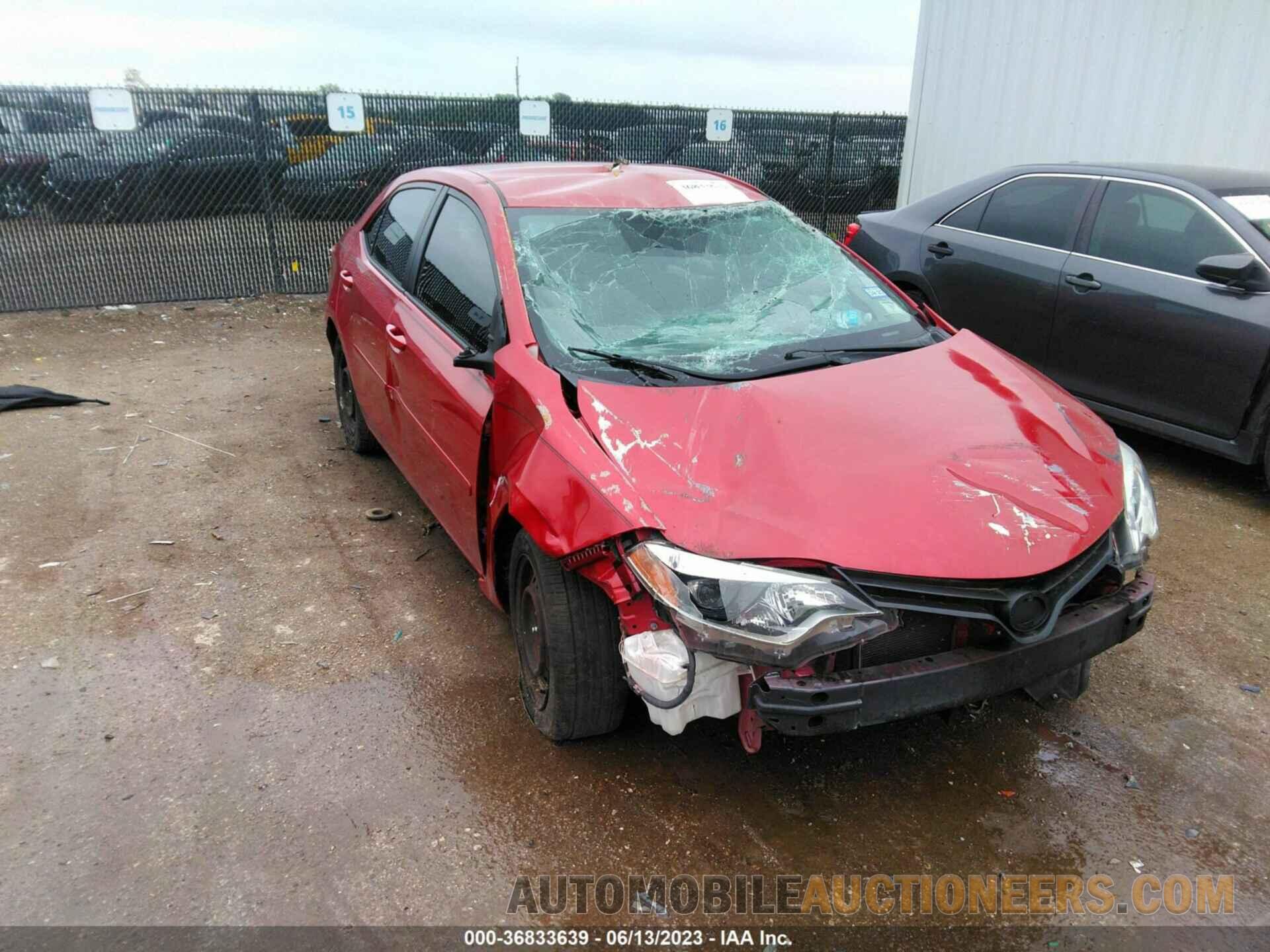 5YFBURHE6GP437311 TOYOTA COROLLA 2016