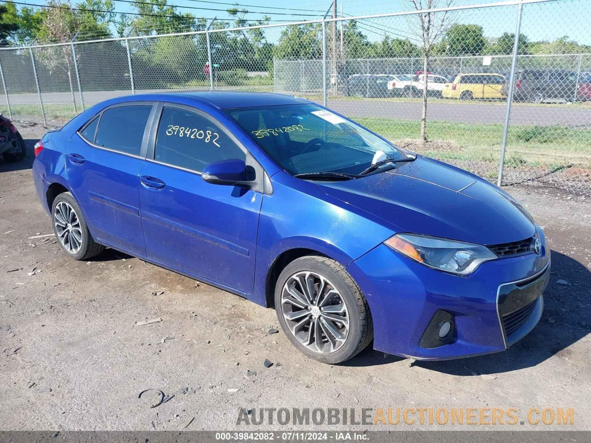 5YFBURHE6GP450298 TOYOTA COROLLA 2016