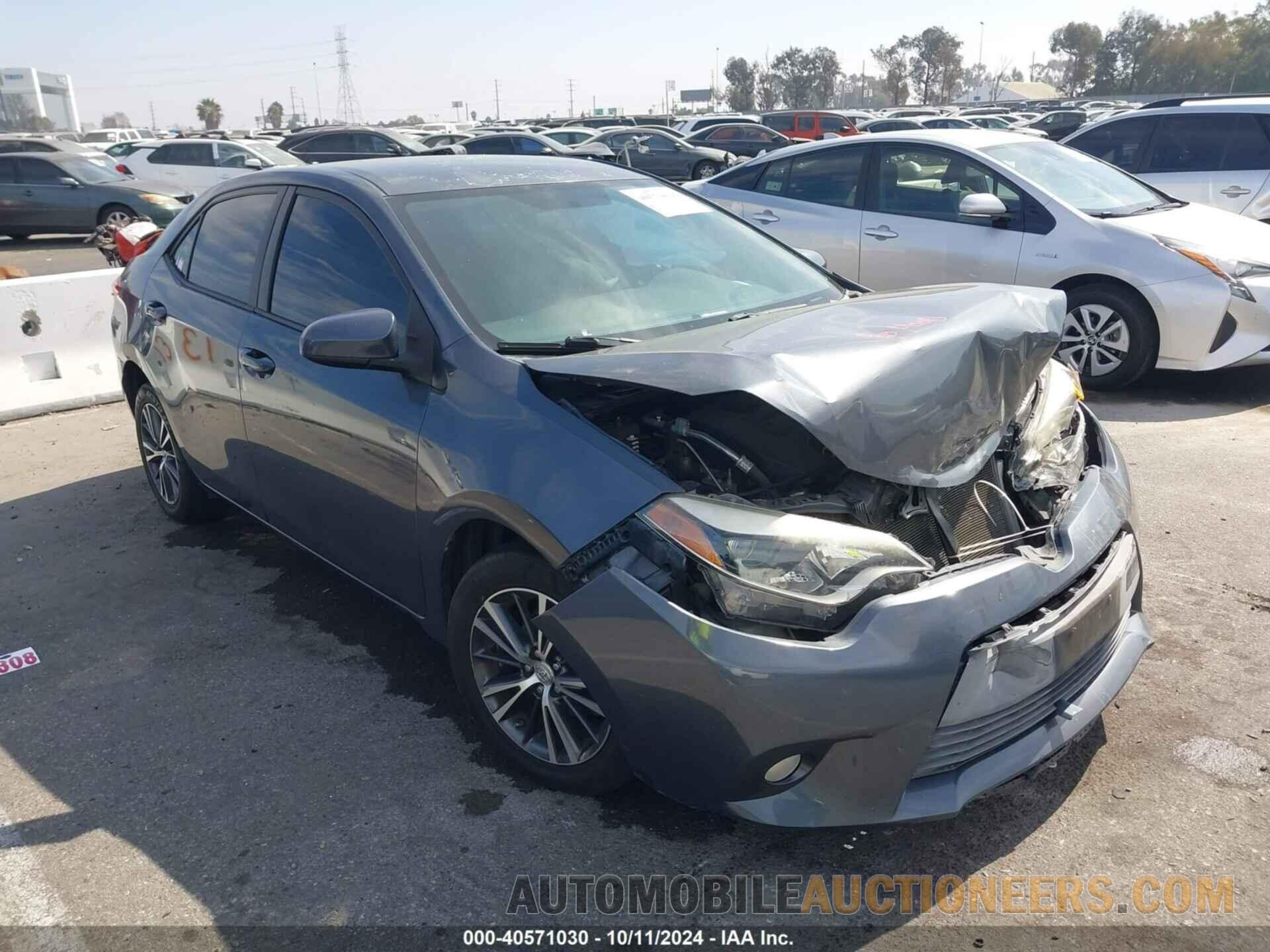 5YFBURHE6GP452083 TOYOTA COROLLA 2016