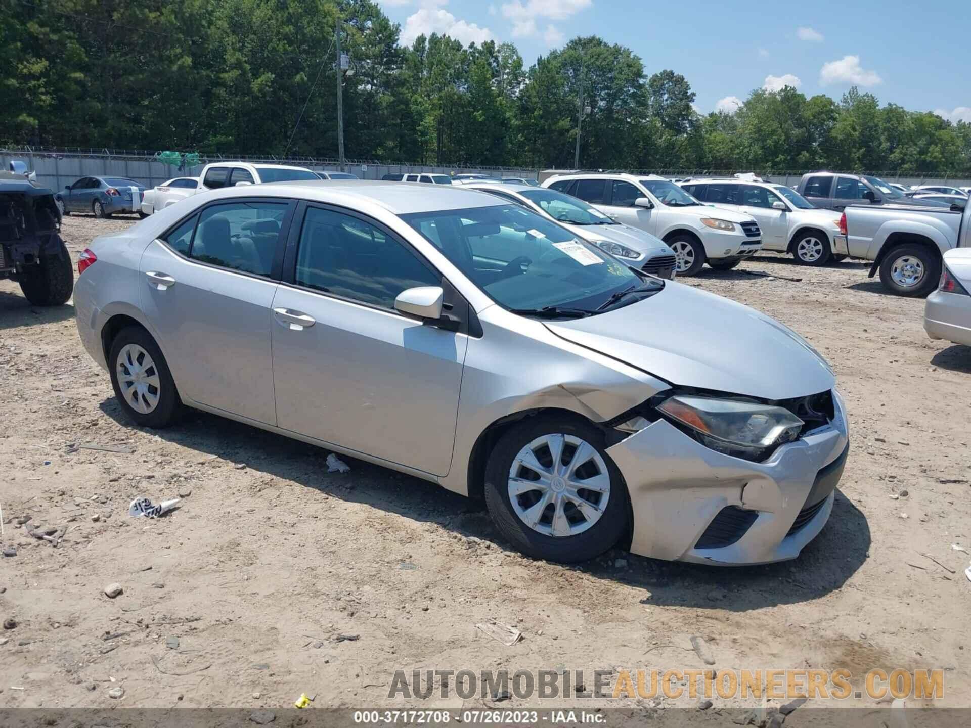 5YFBURHE6GP456909 TOYOTA COROLLA 2016